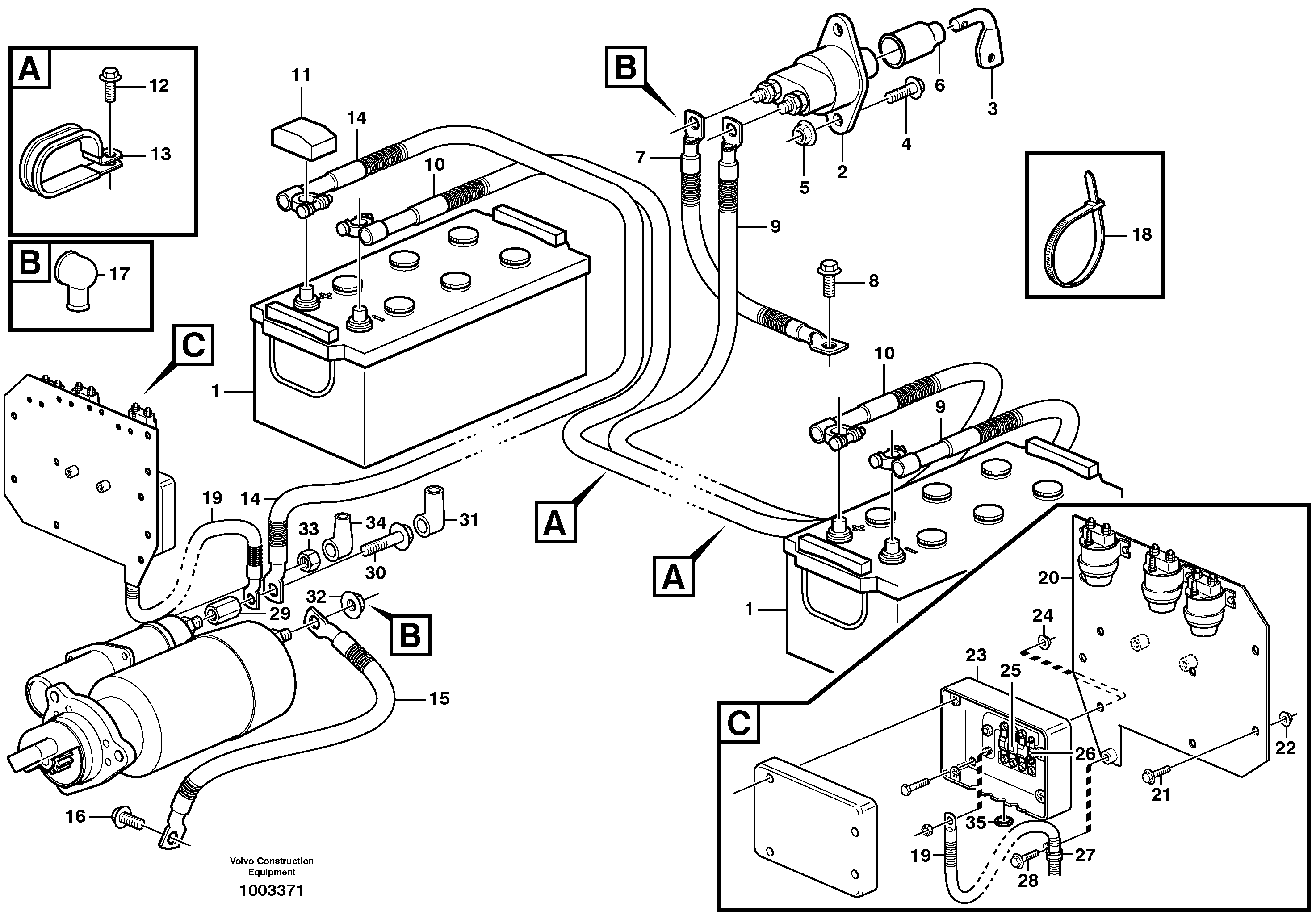 Brush Bearing VOE11148445 VOLVO