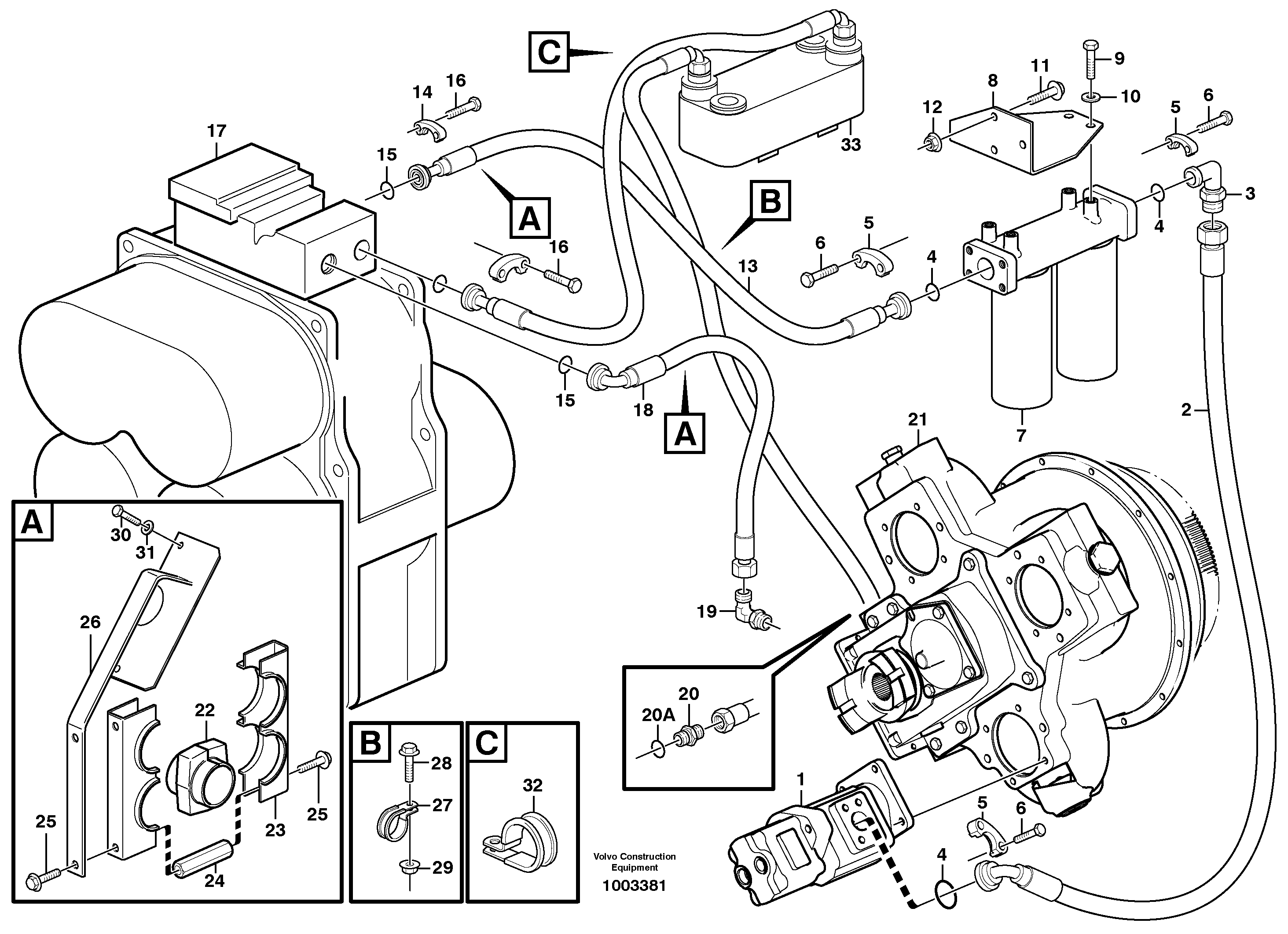 Rglr Weight Kit VOE982341 VOLVO