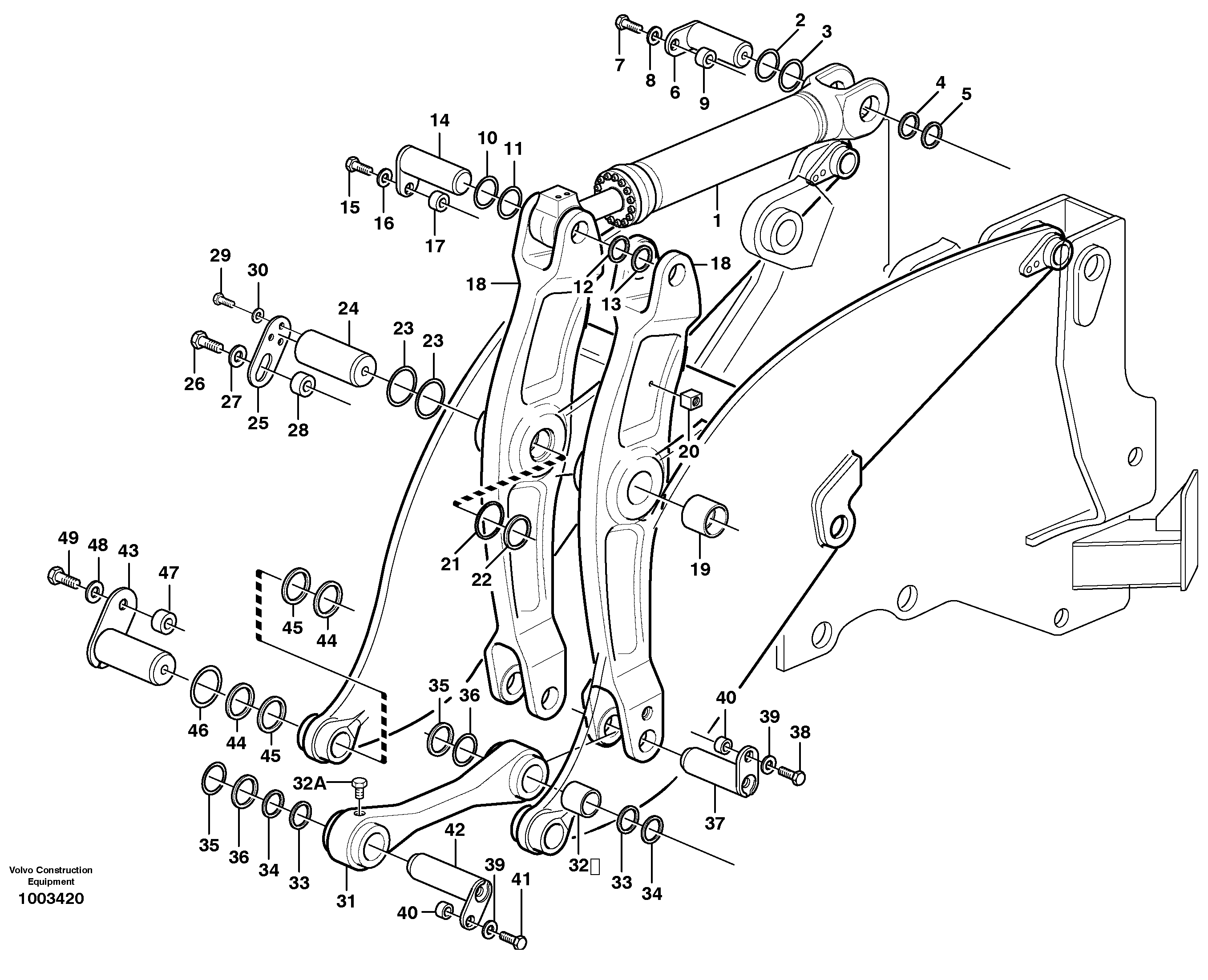 Rim VOE11301695 VOLVO