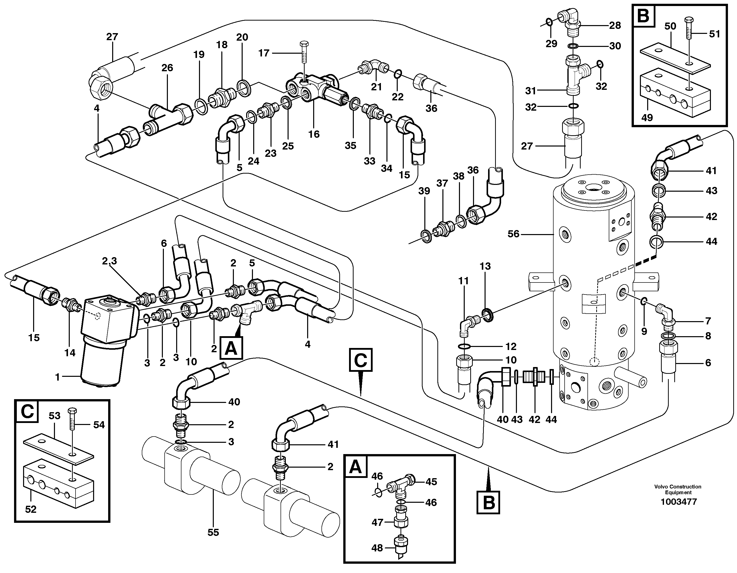 Valve Assembly, Stop RM/VOE13933874 VOLVO