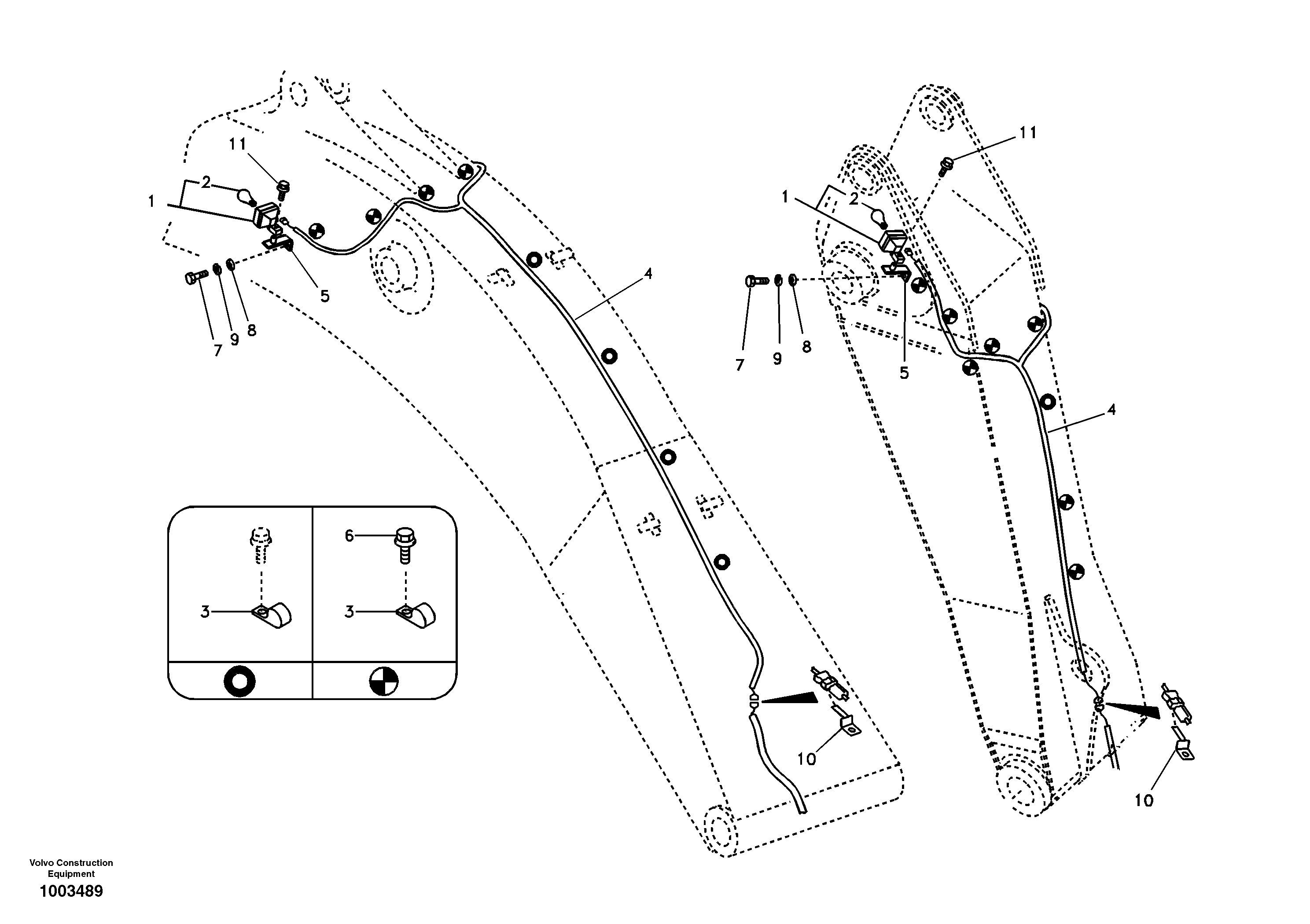 Support Leg VOE14530409 VOLVO