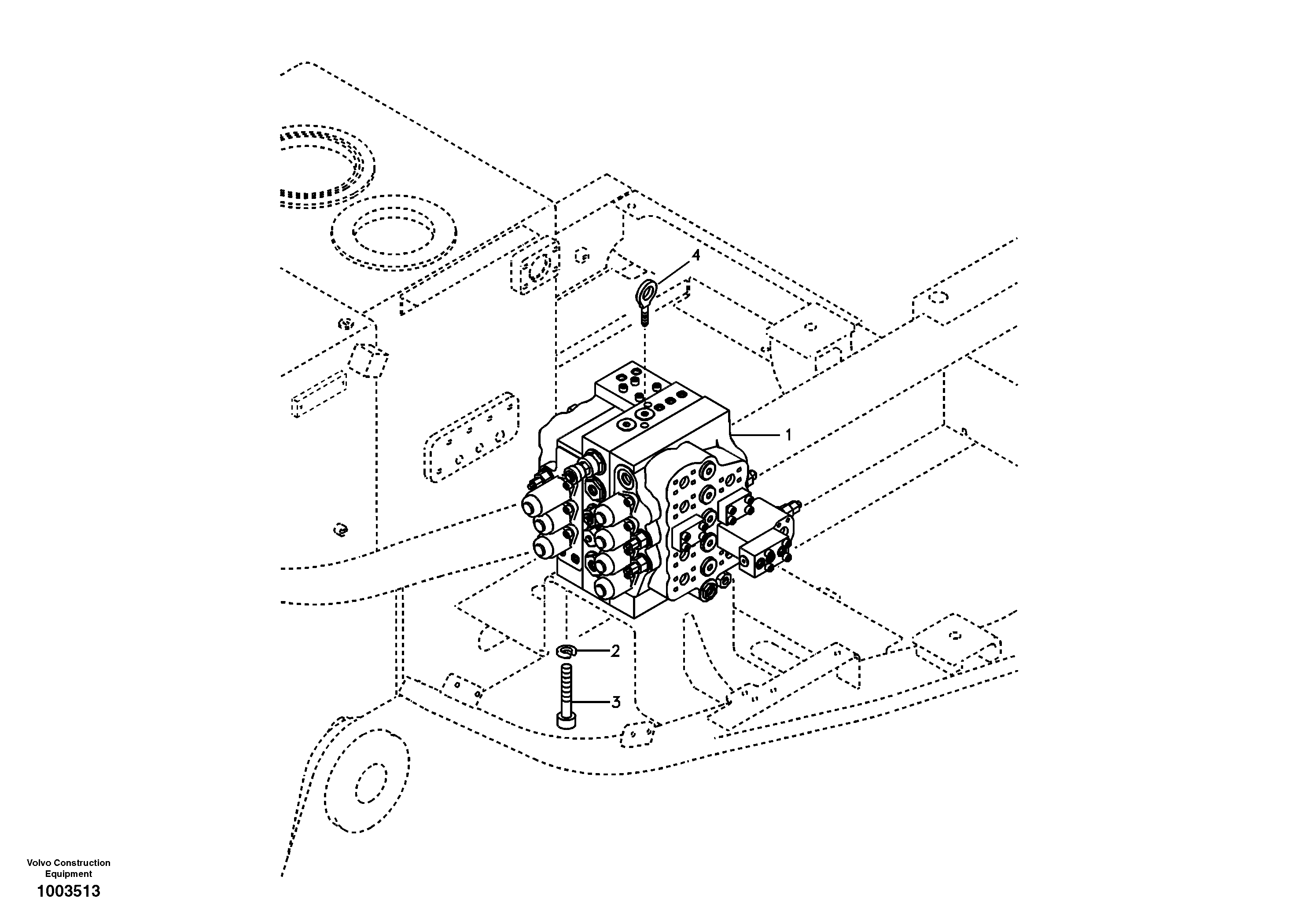 Shaft Guide VOE14511439 VOLVO