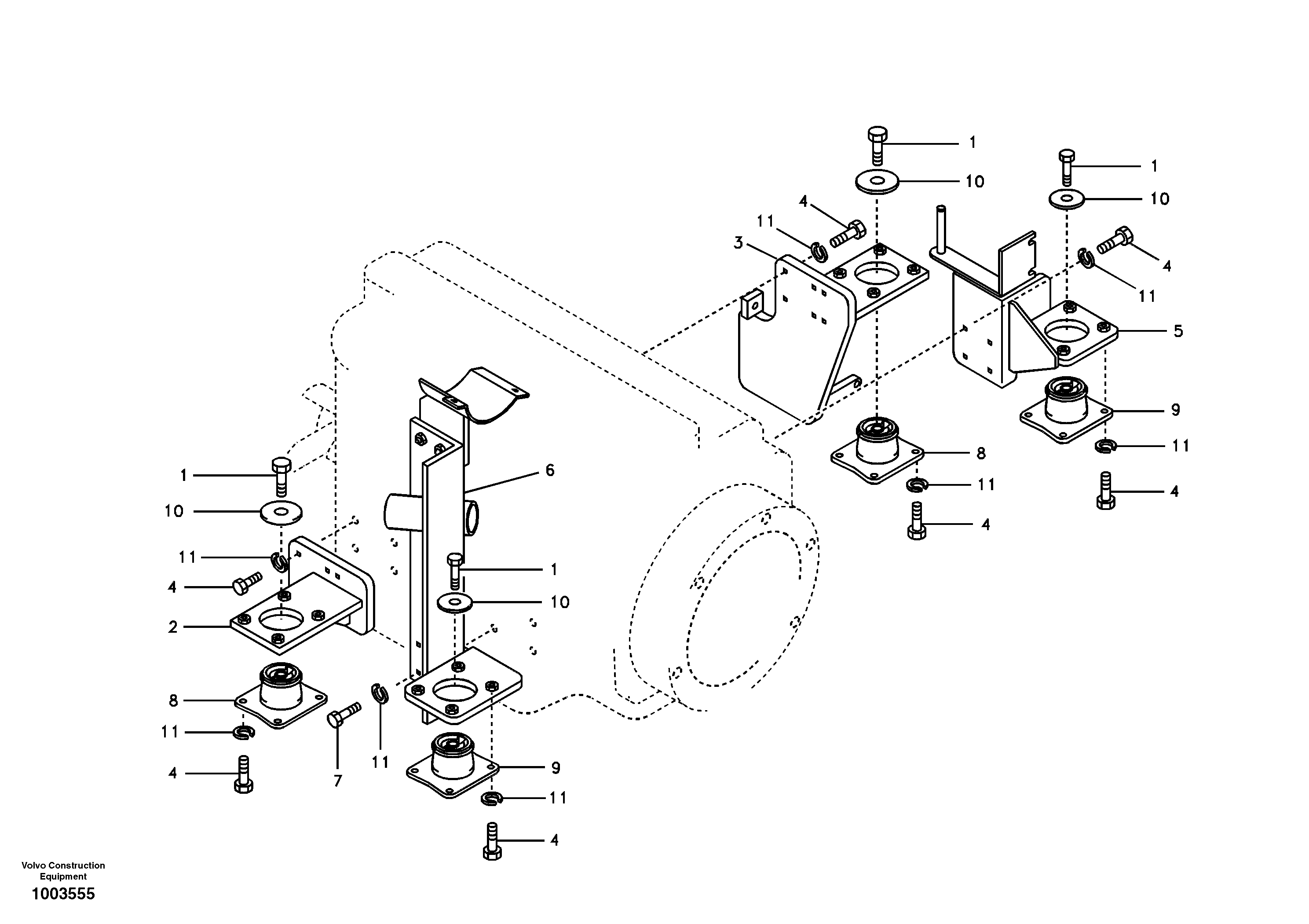 Bracket SA1112-30481 VOLVO