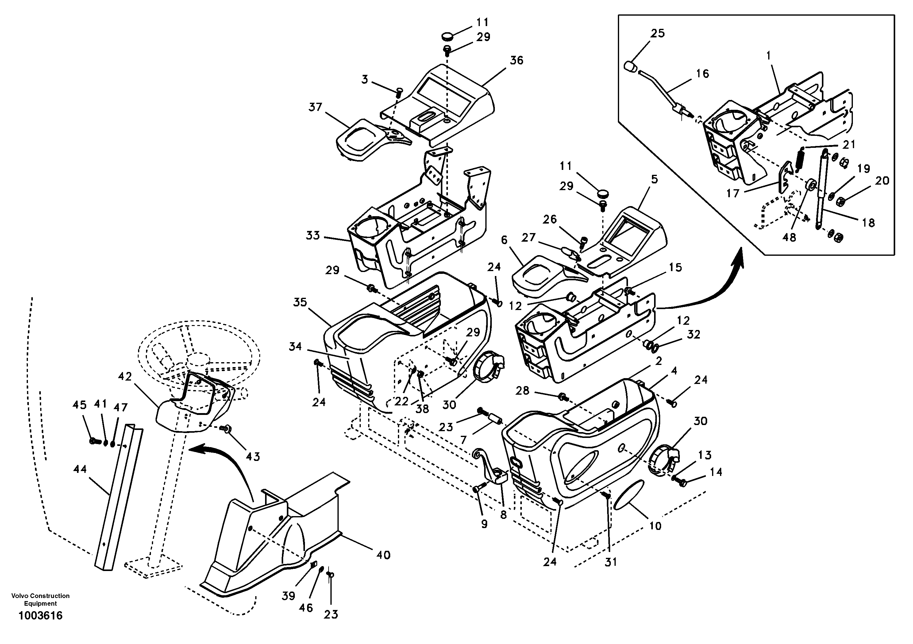 Cover SA1168-01550 VOLVO