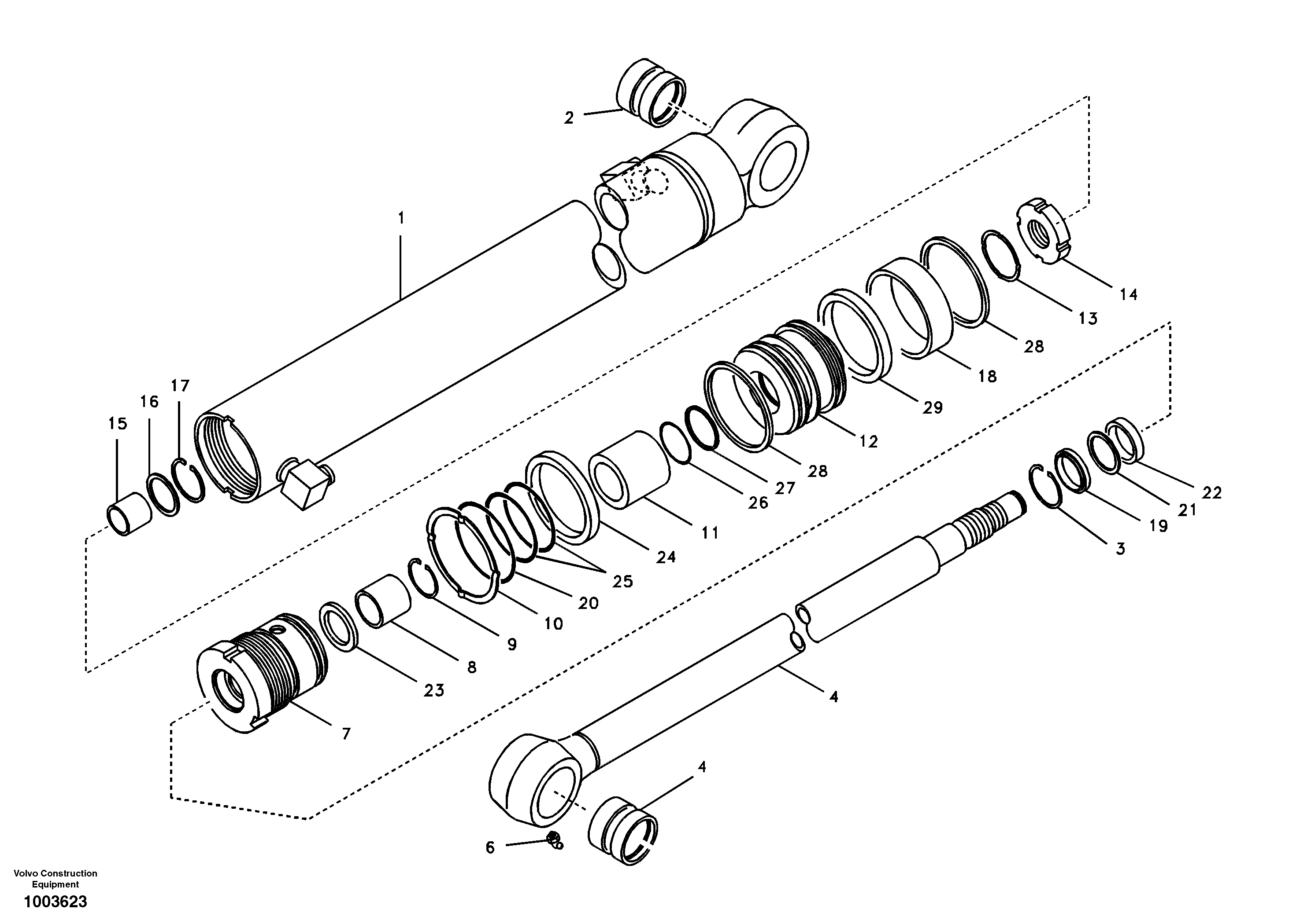 Stairs SA9612-05535 VOLVO