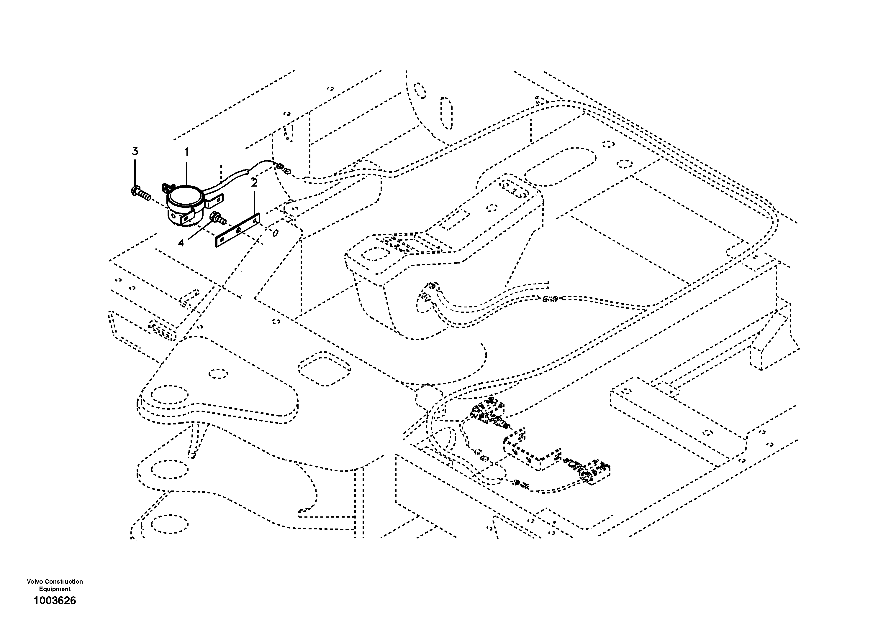 Cable harness SA1122-03561 VOLVO