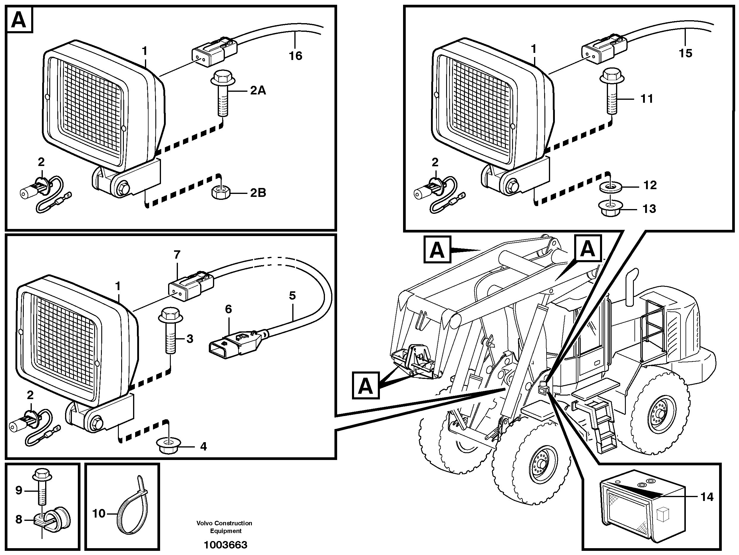 Rubber cushion VOE11106738 VOLVO