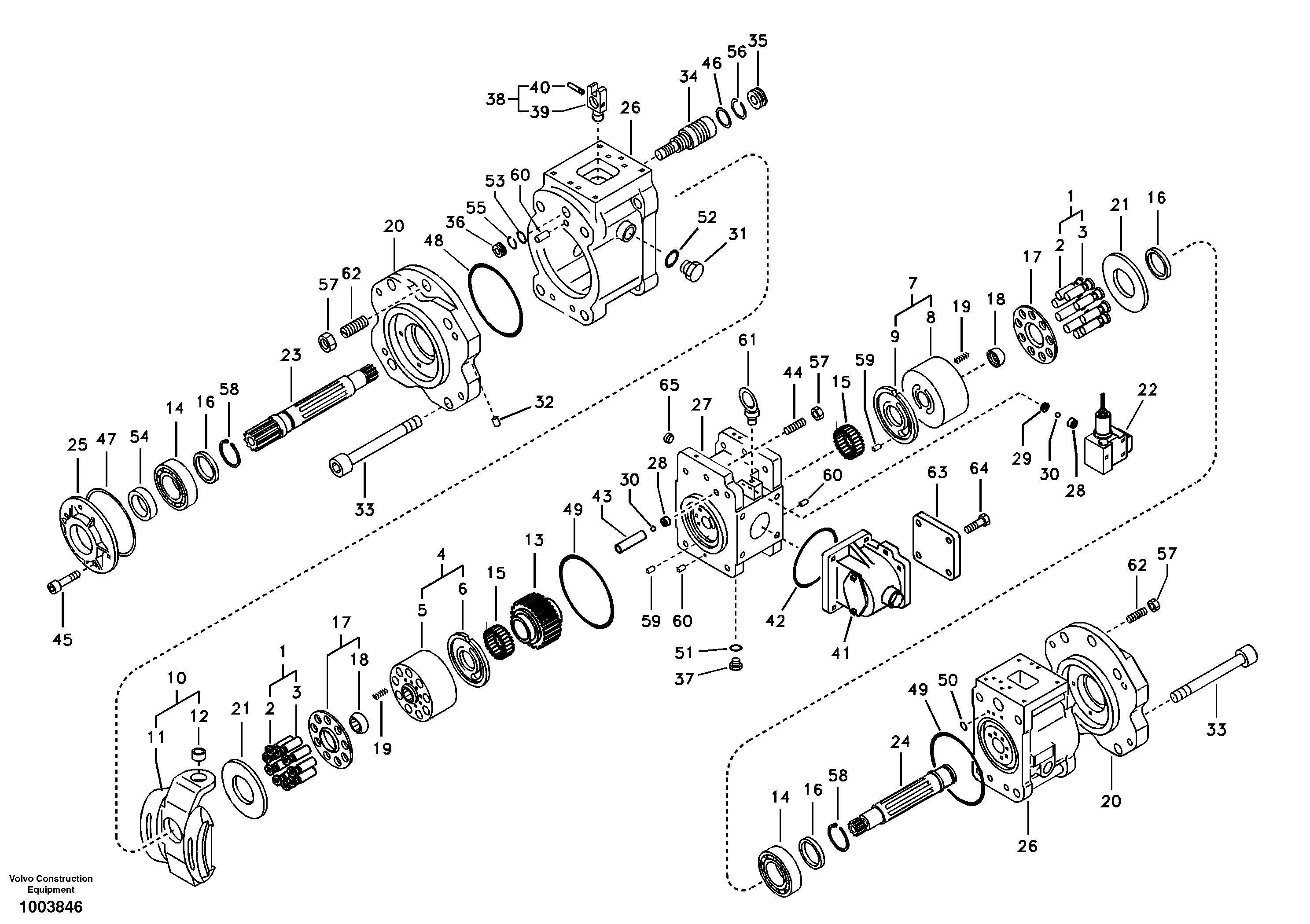 Tube assembly L.h. SA7223-00670 VOLVO