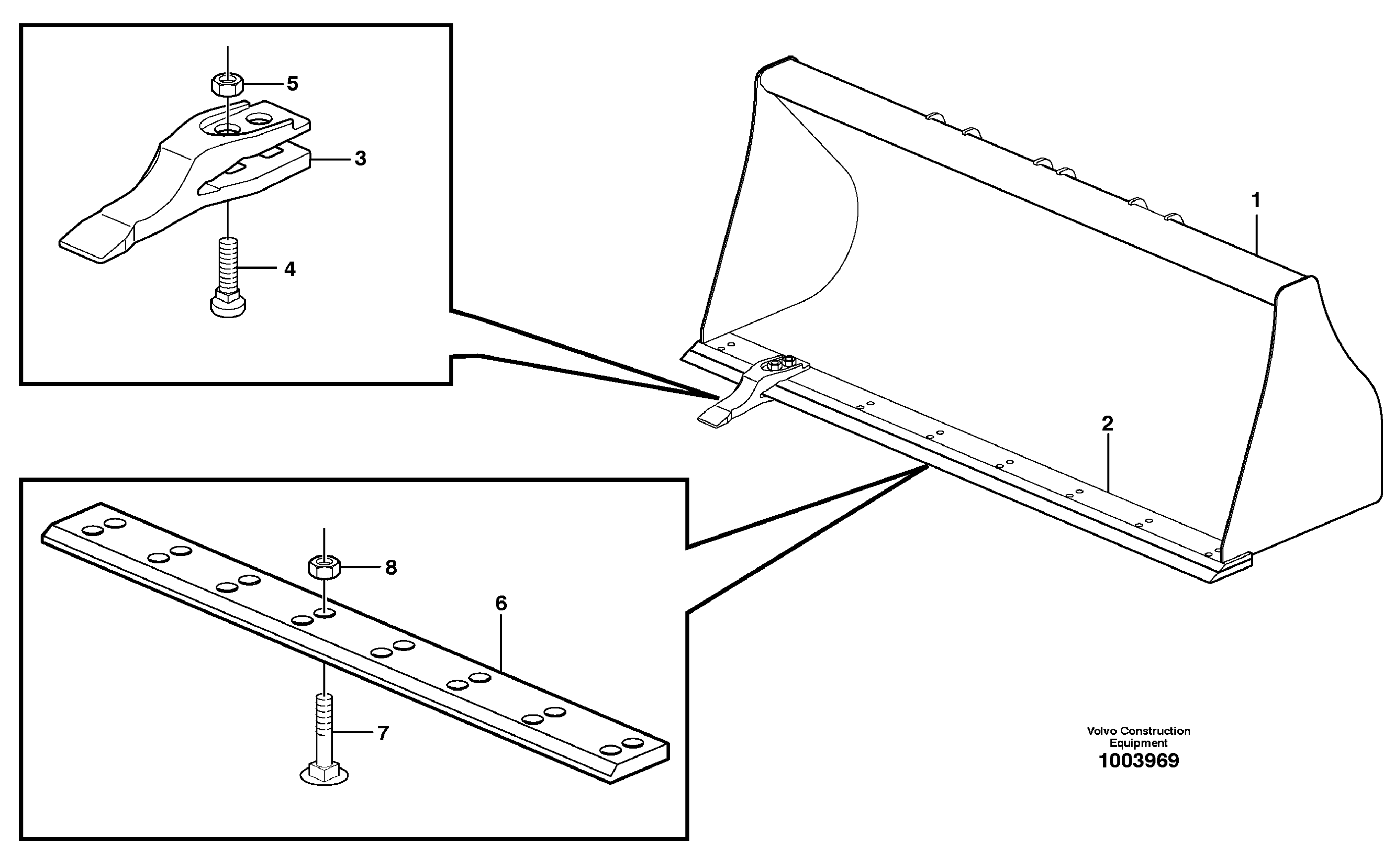 Spacer VOE11081026 VOLVO