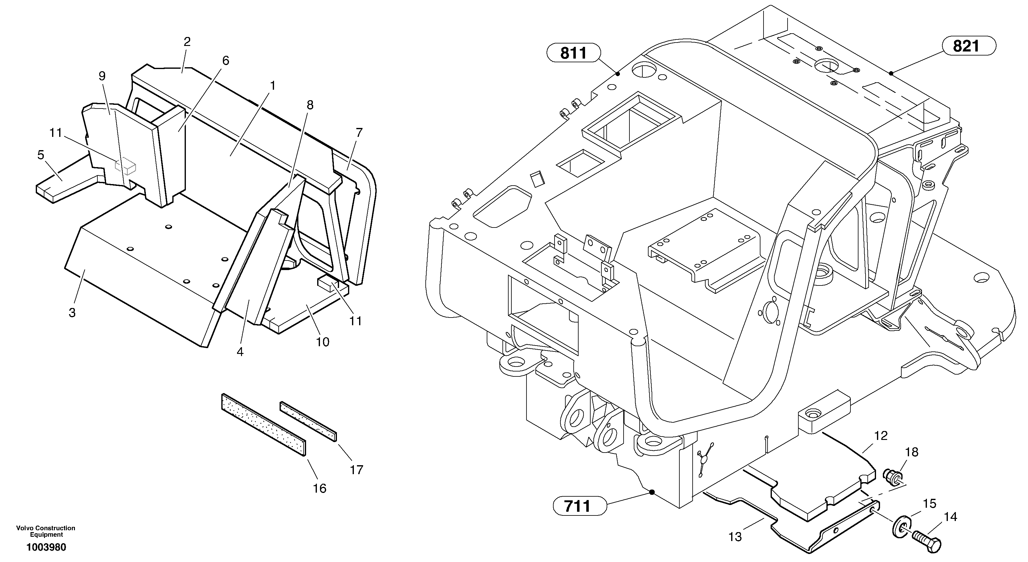 Eccentric Wheel VOE11305697 VOLVO