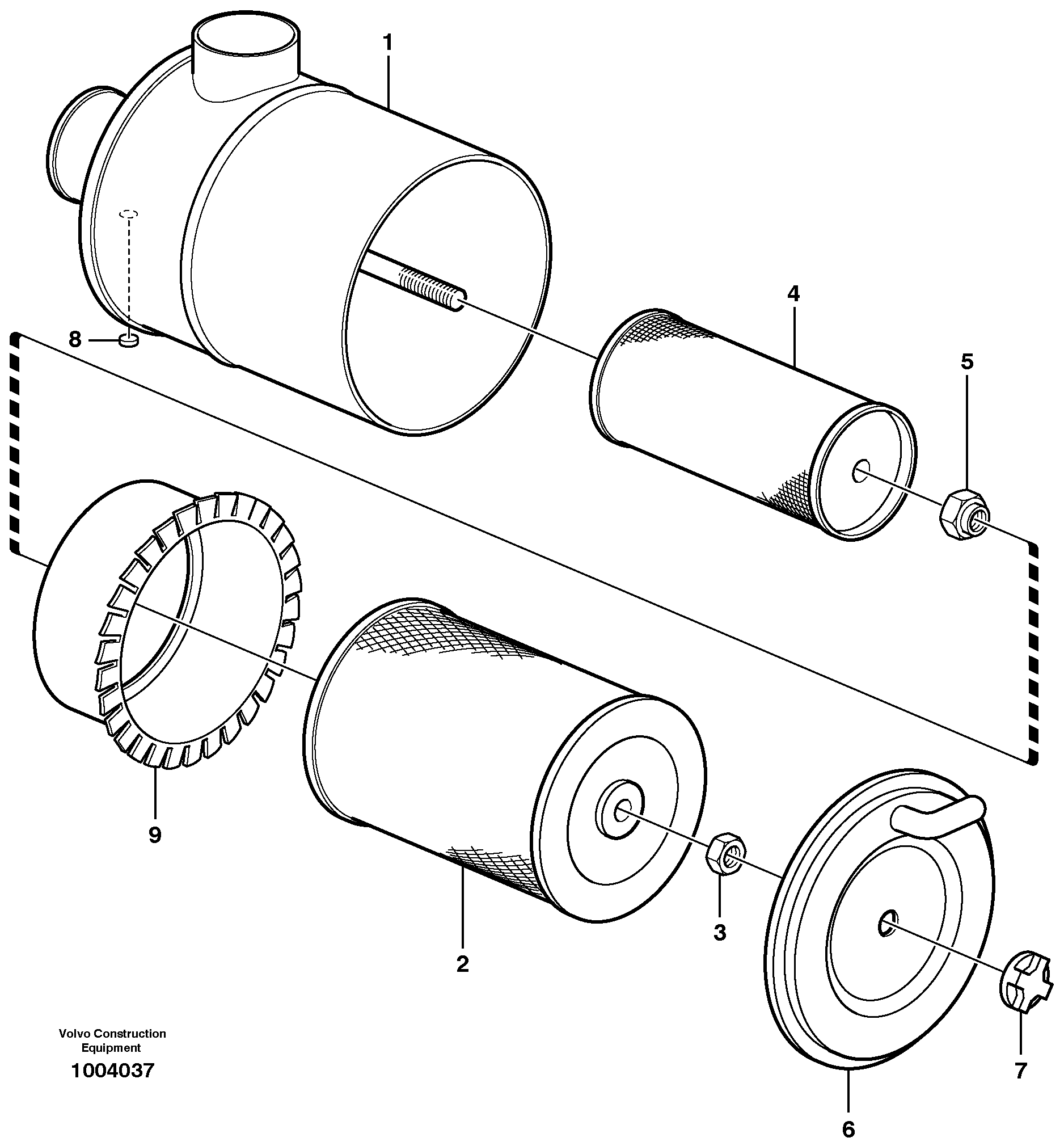 Tie Rod VOE11110283 VOLVO