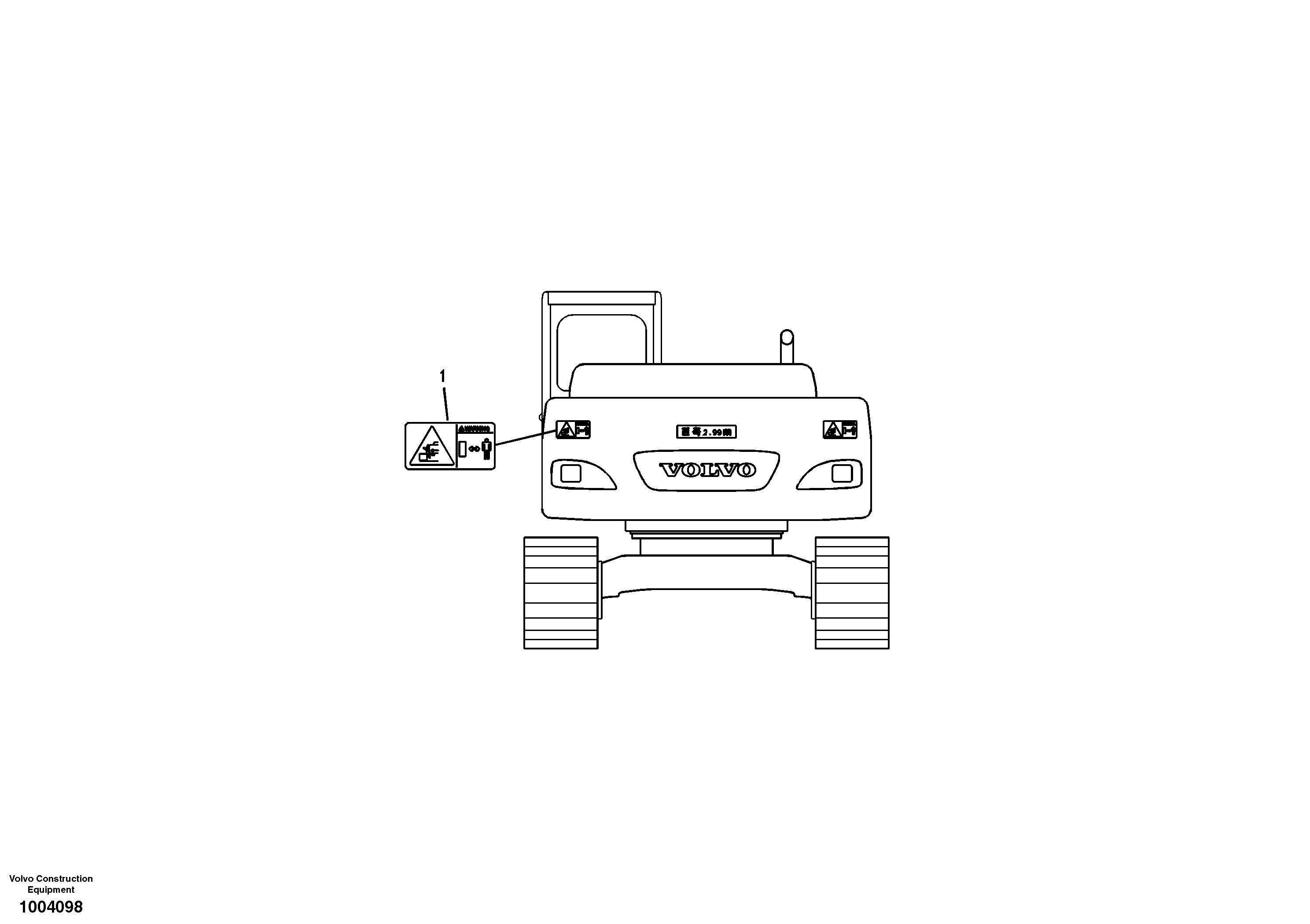 Decal VOE14518589 VOLVO