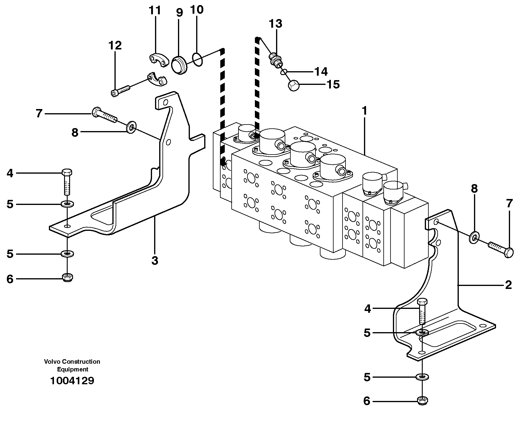 Bracket VOE14375379 VOLVO