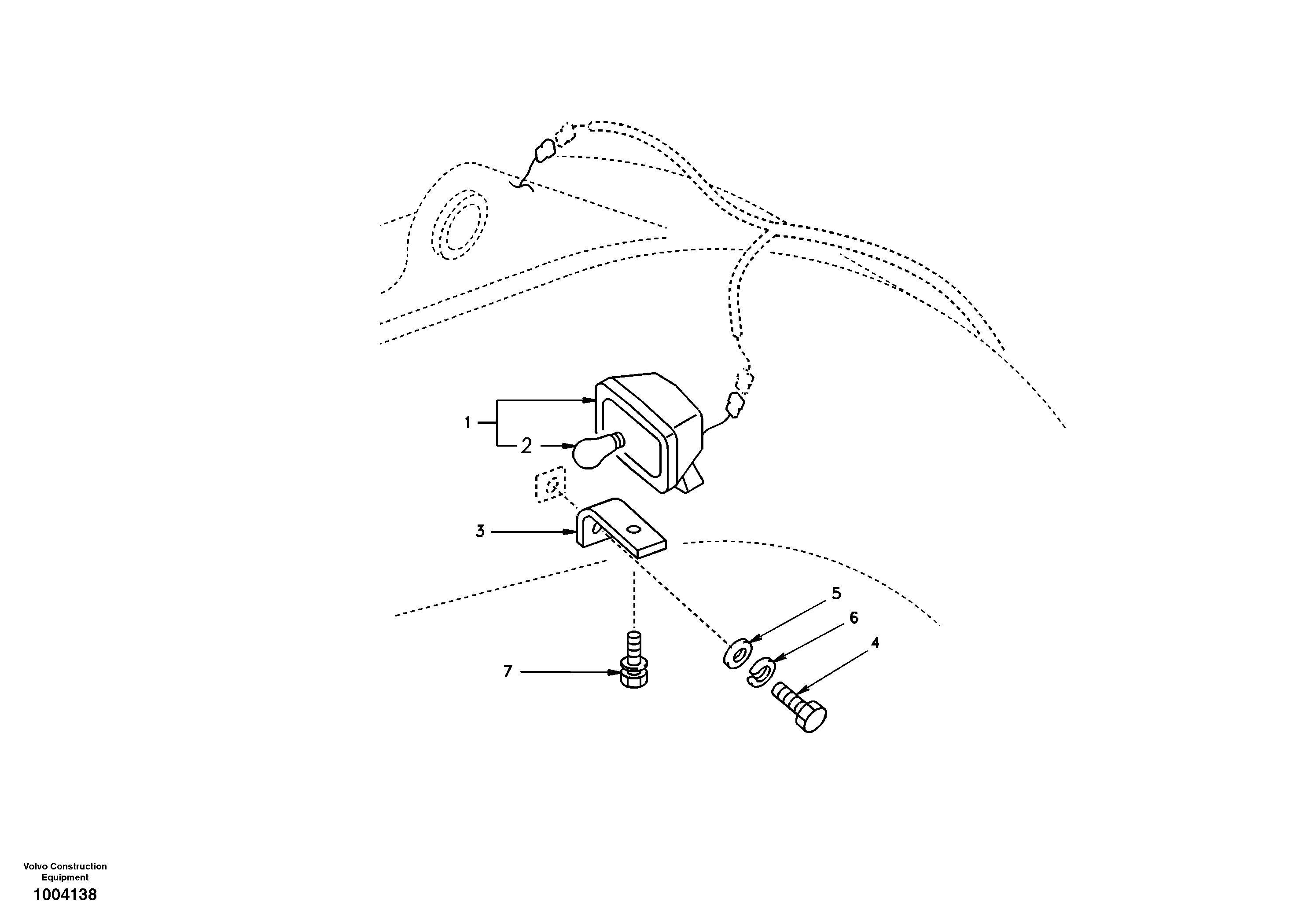 Stop wire SA1122-01530 VOLVO
