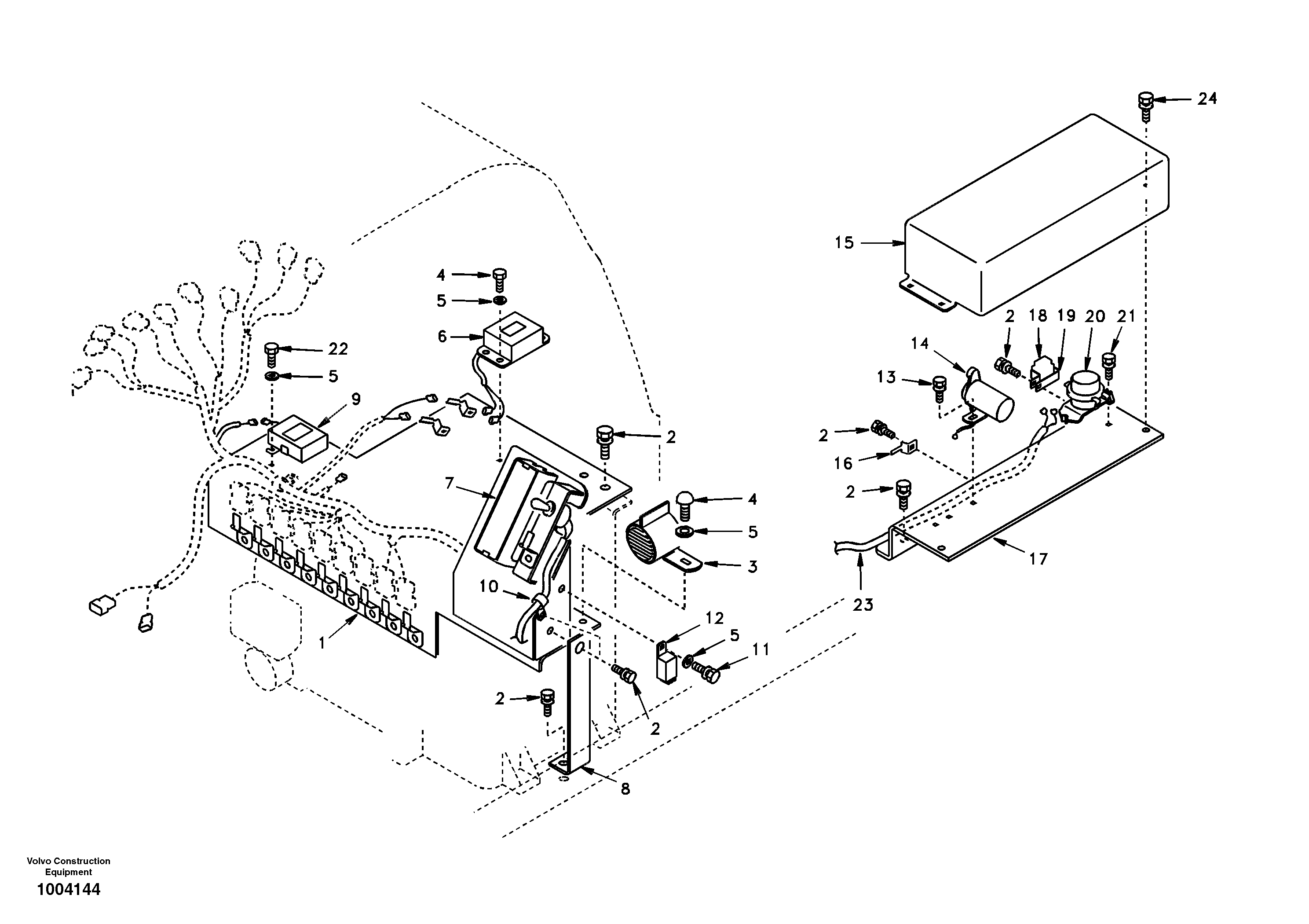 Relay SA1021-00910 VOLVO
