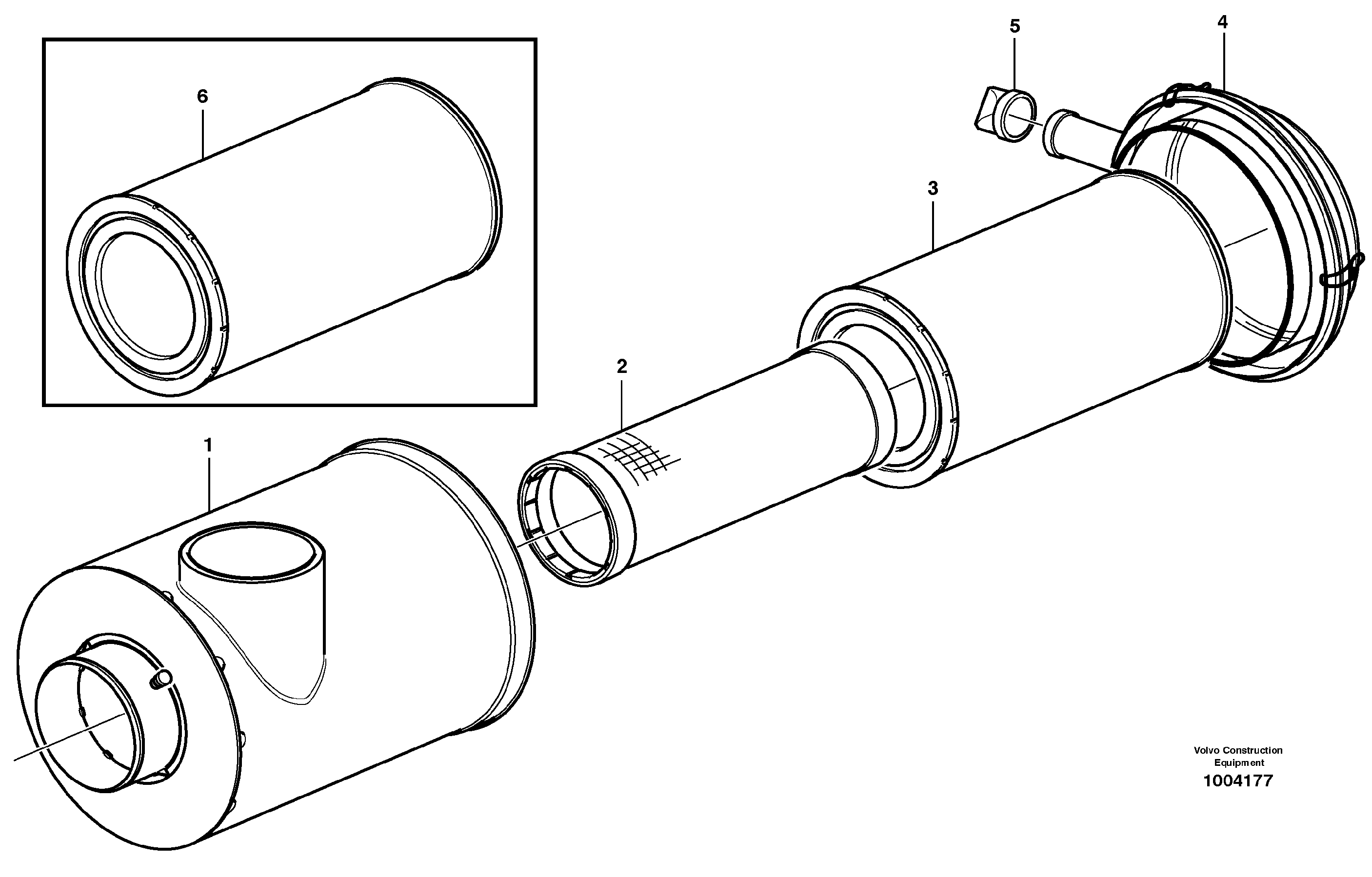 Tie Rod VOE11115726 VOLVO