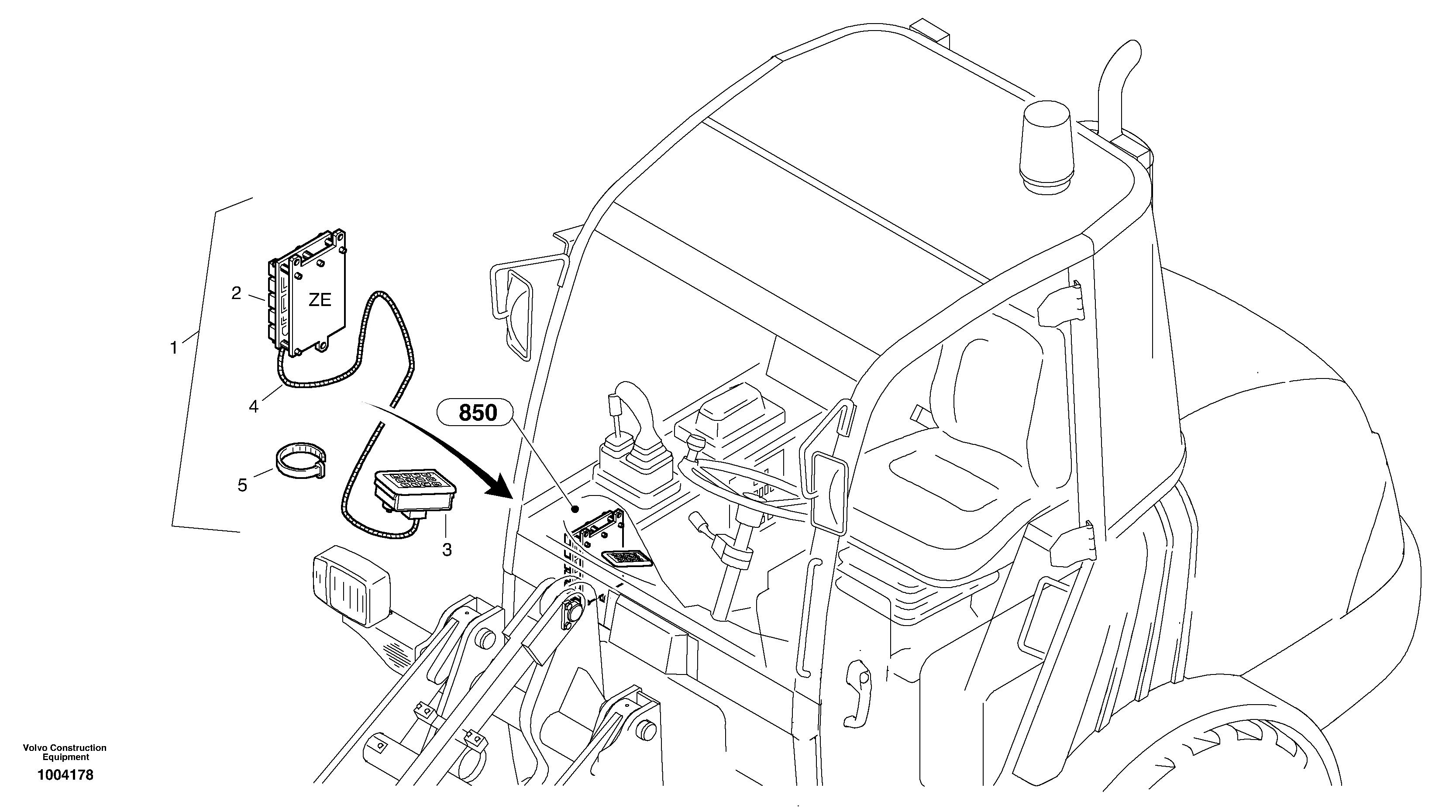 Expanding Screw VOE11309690 VOLVO