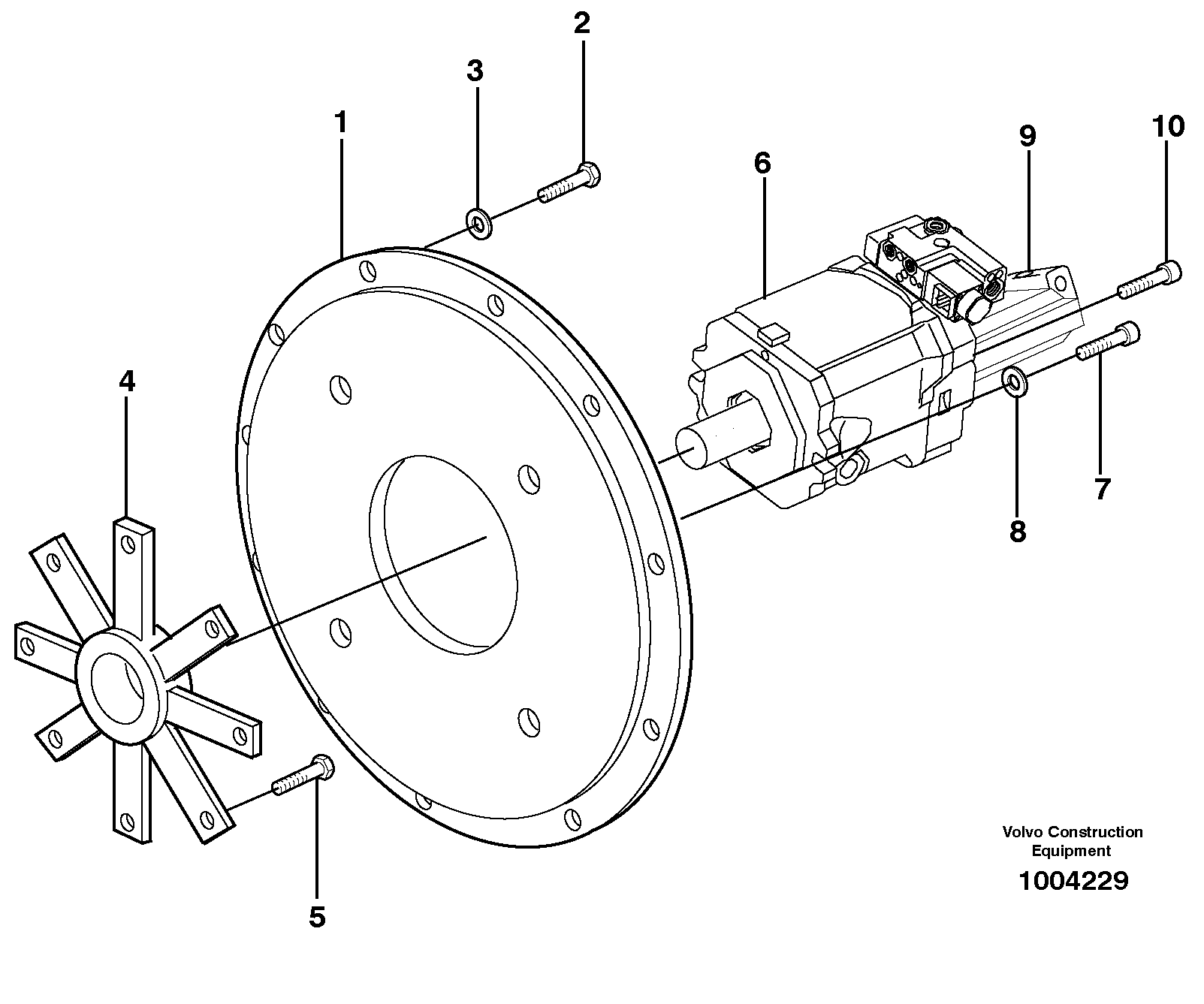Turn-around wheels VOE14375122 VOLVO