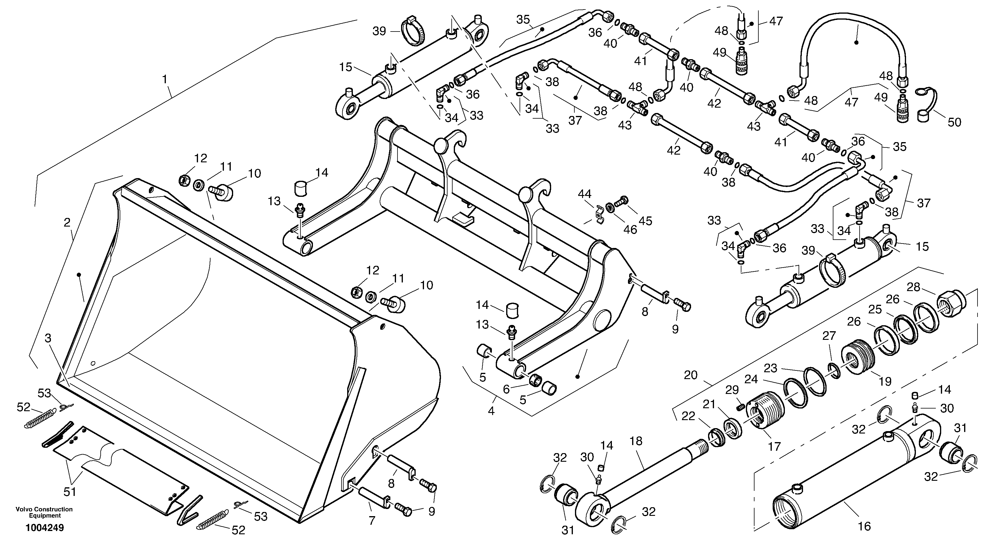 Tube Assembly VOE2816979 VOLVO