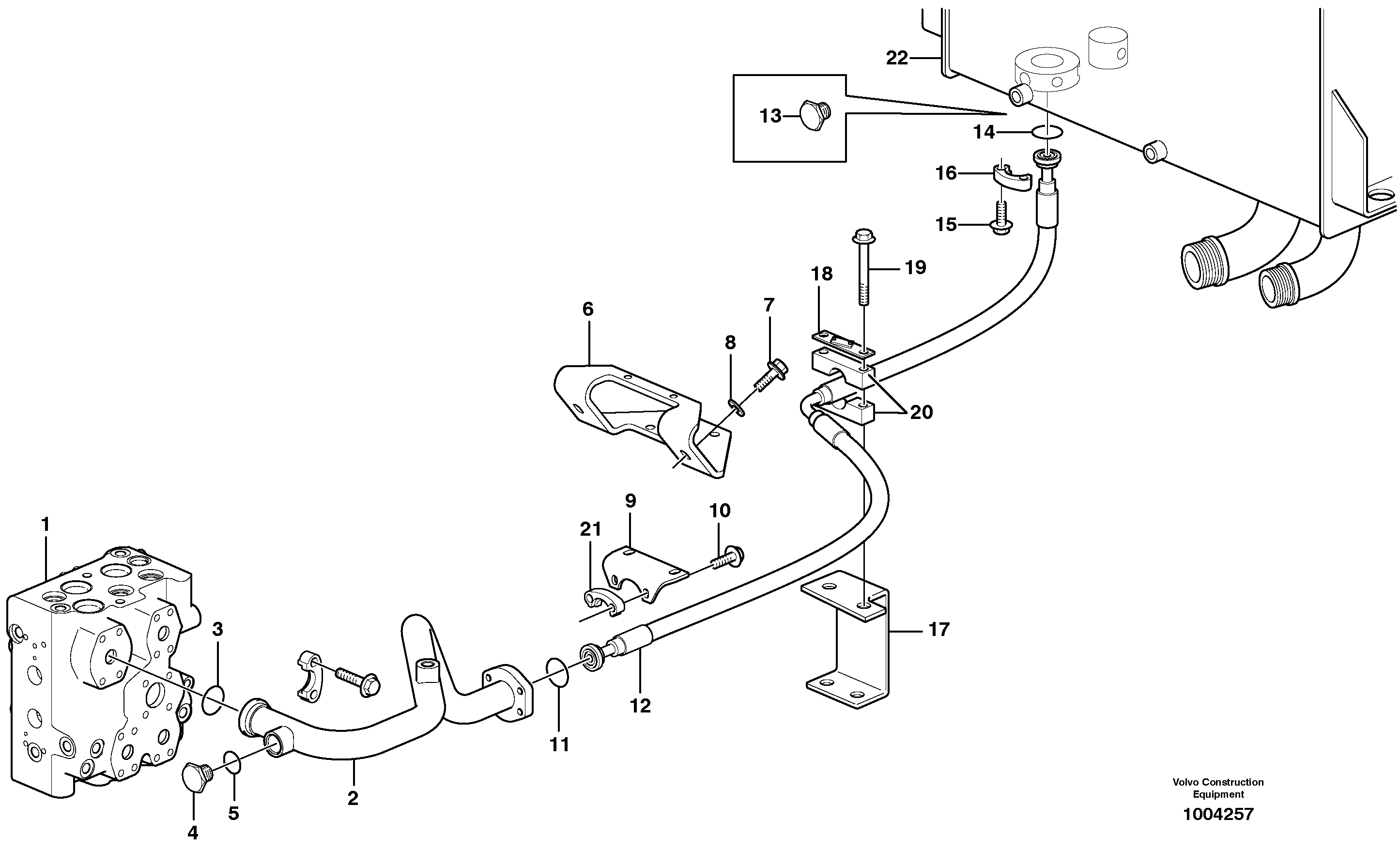 Safety belt VOE932275 VOLVO