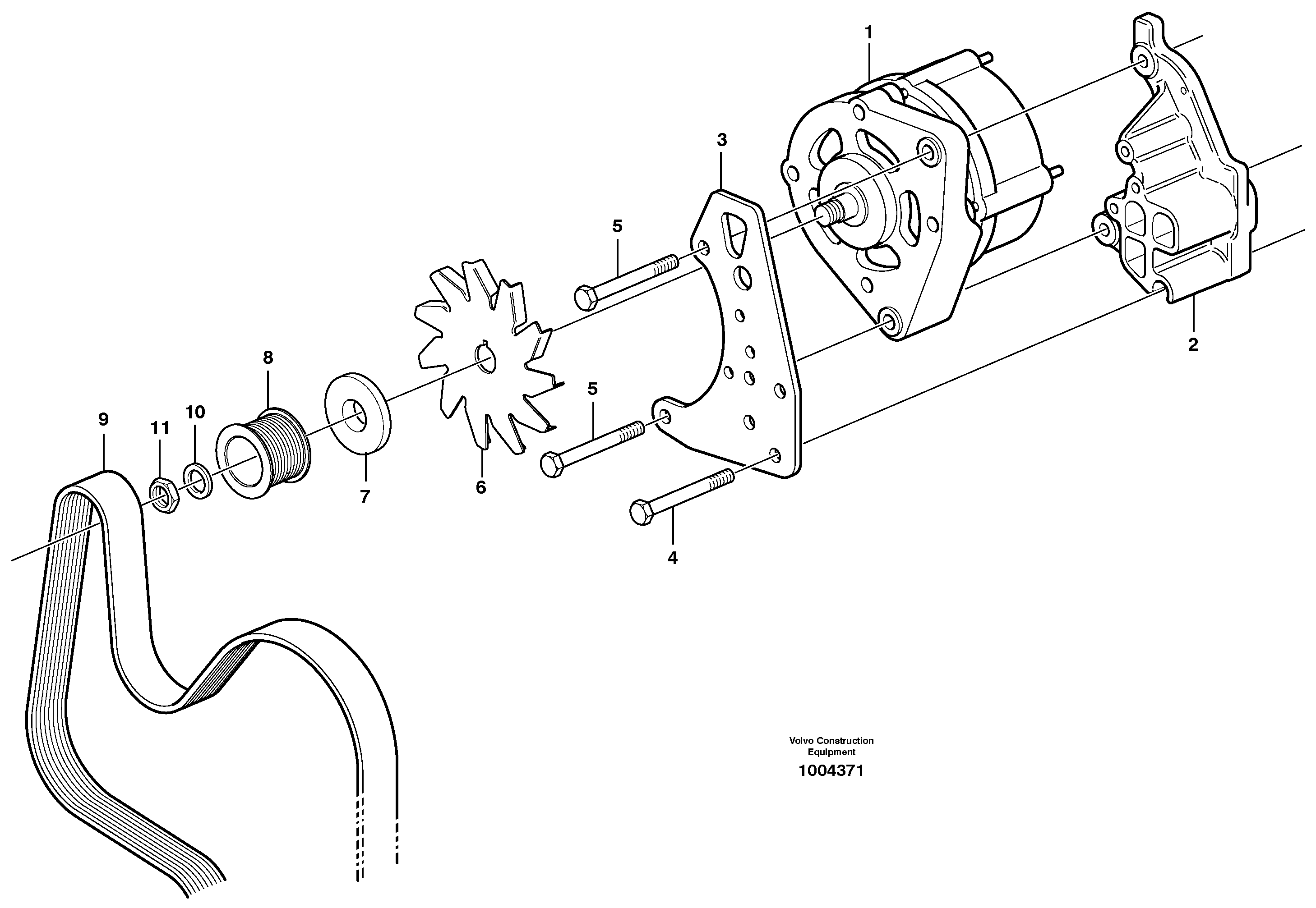 Snap Ring VOE20460102 VOLVO