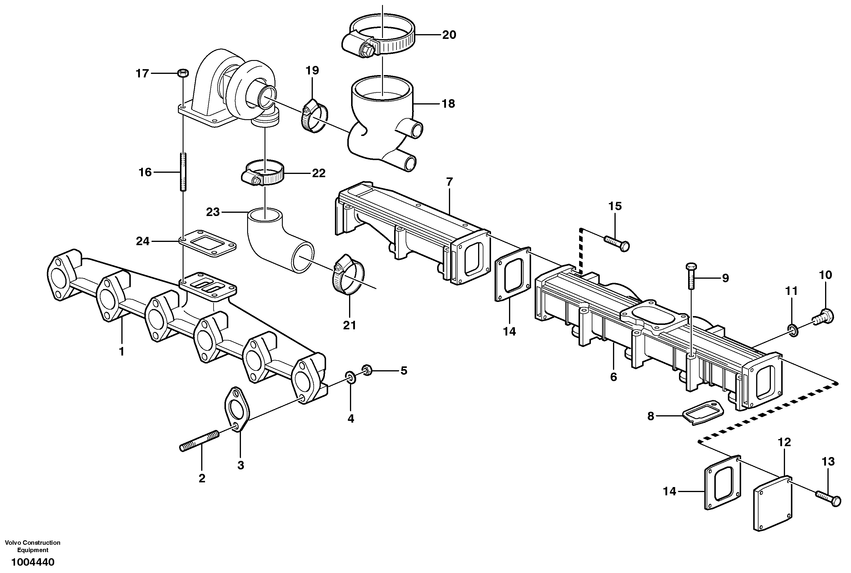 Промежуточная шестерня VOE20768688 VOLVO