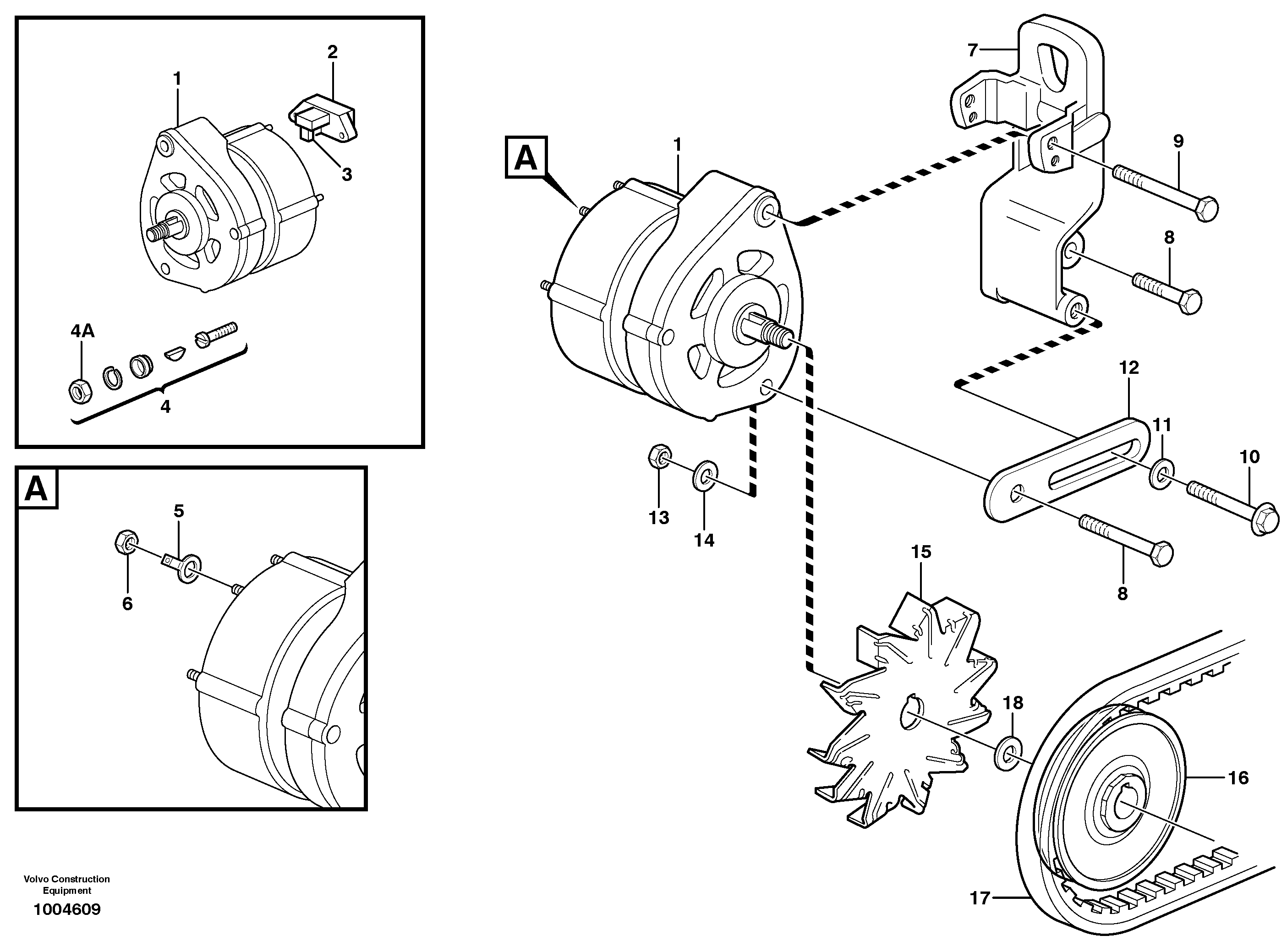 Screw VOE20499738 VOLVO