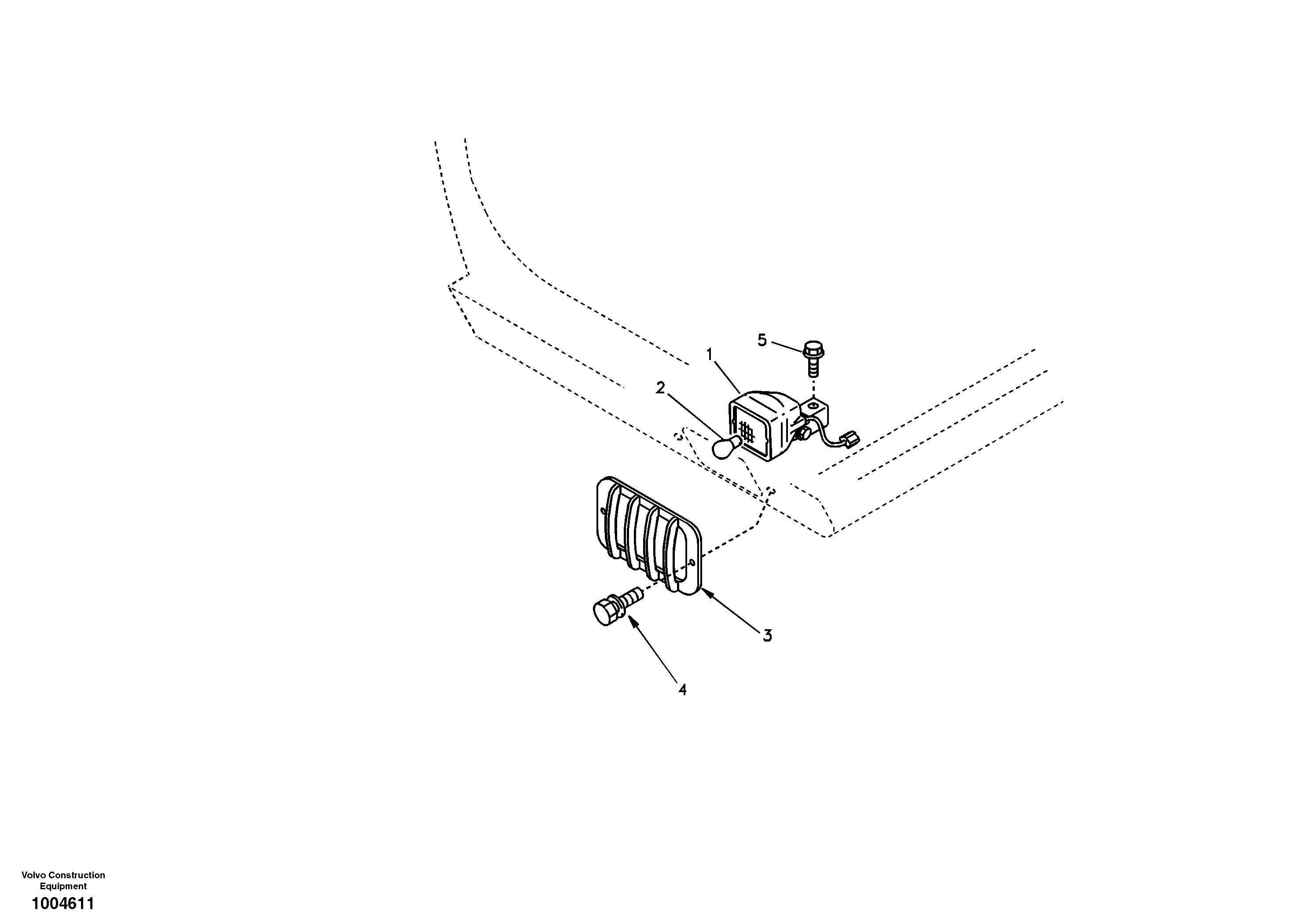 Alternator Bracket SA1122-03470 VOLVO