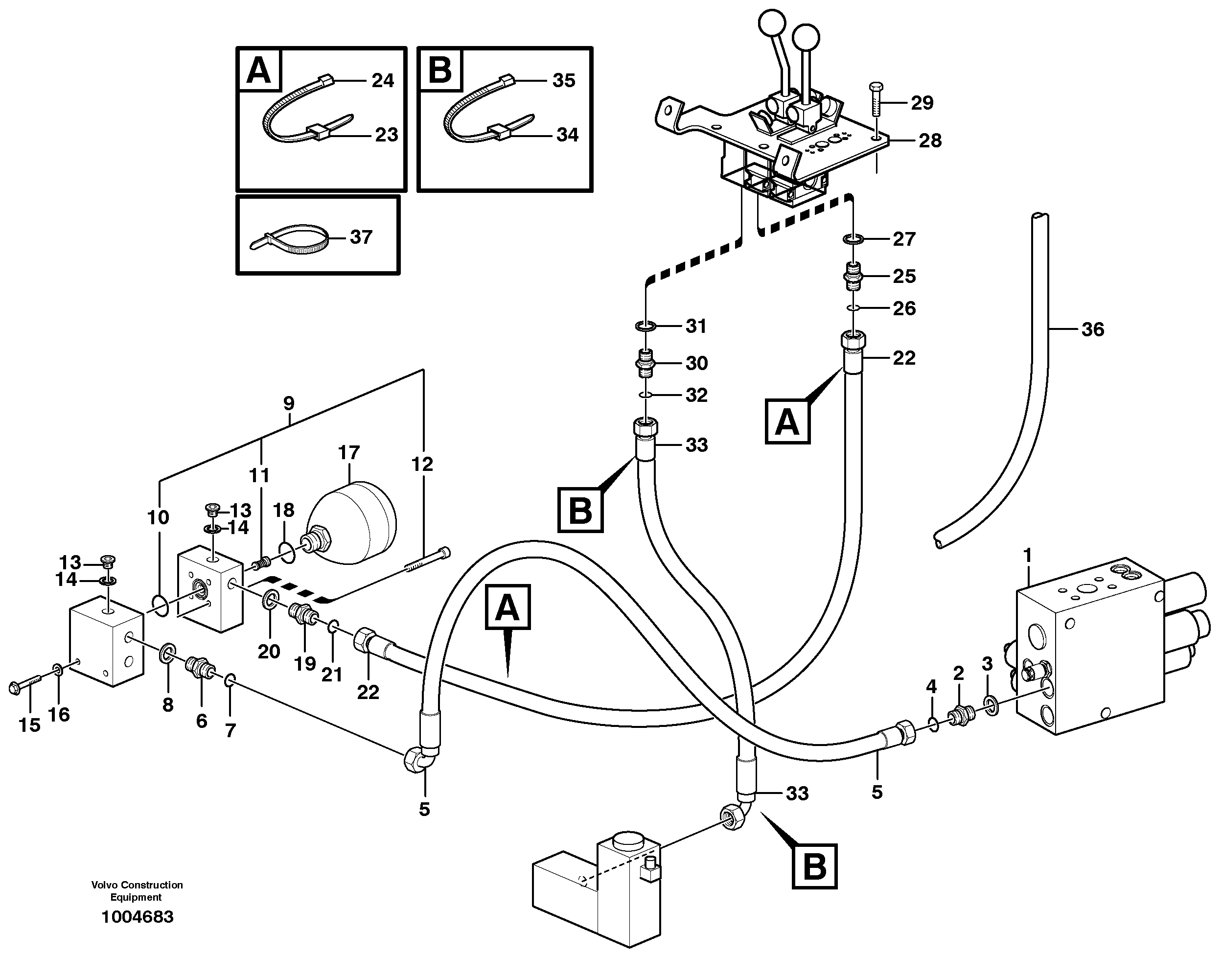 Adapter VOE17262258 VOLVO