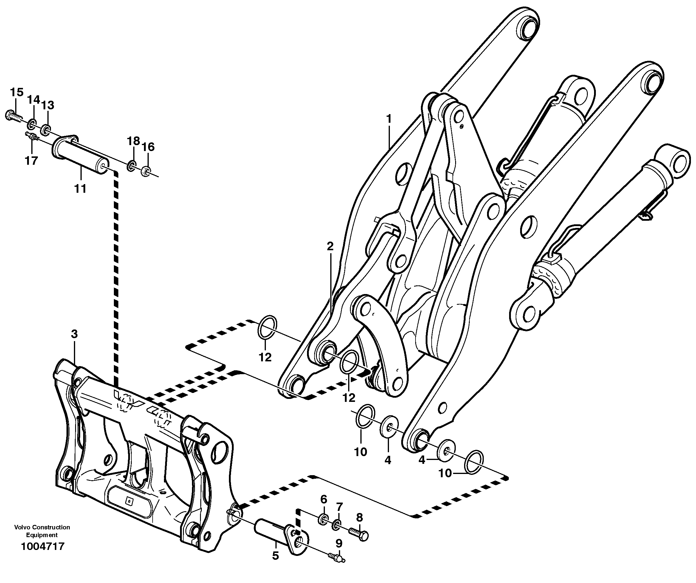 R Window Wiper VOE11176802 VOLVO