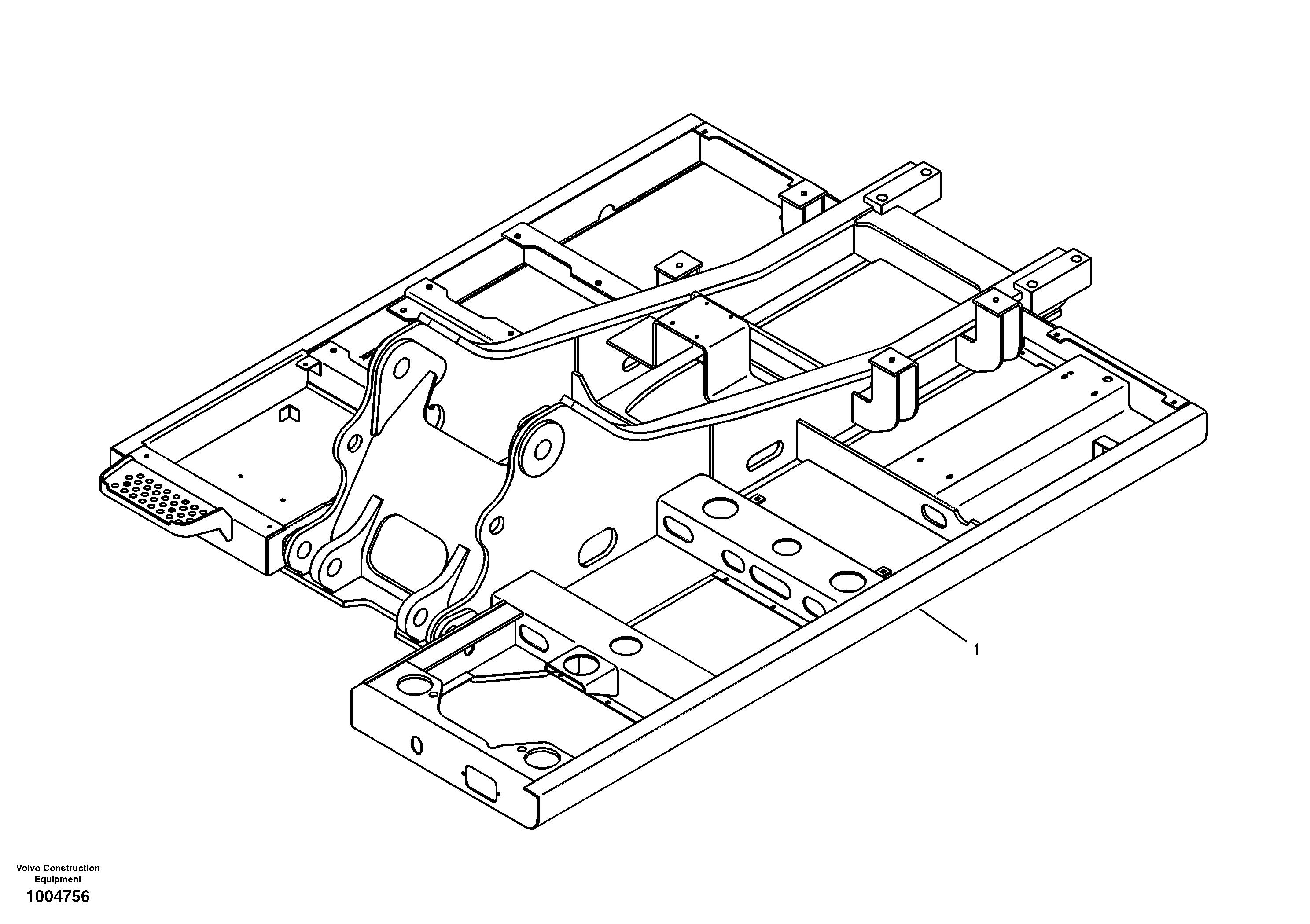 Frame VOE14604083 VOLVO