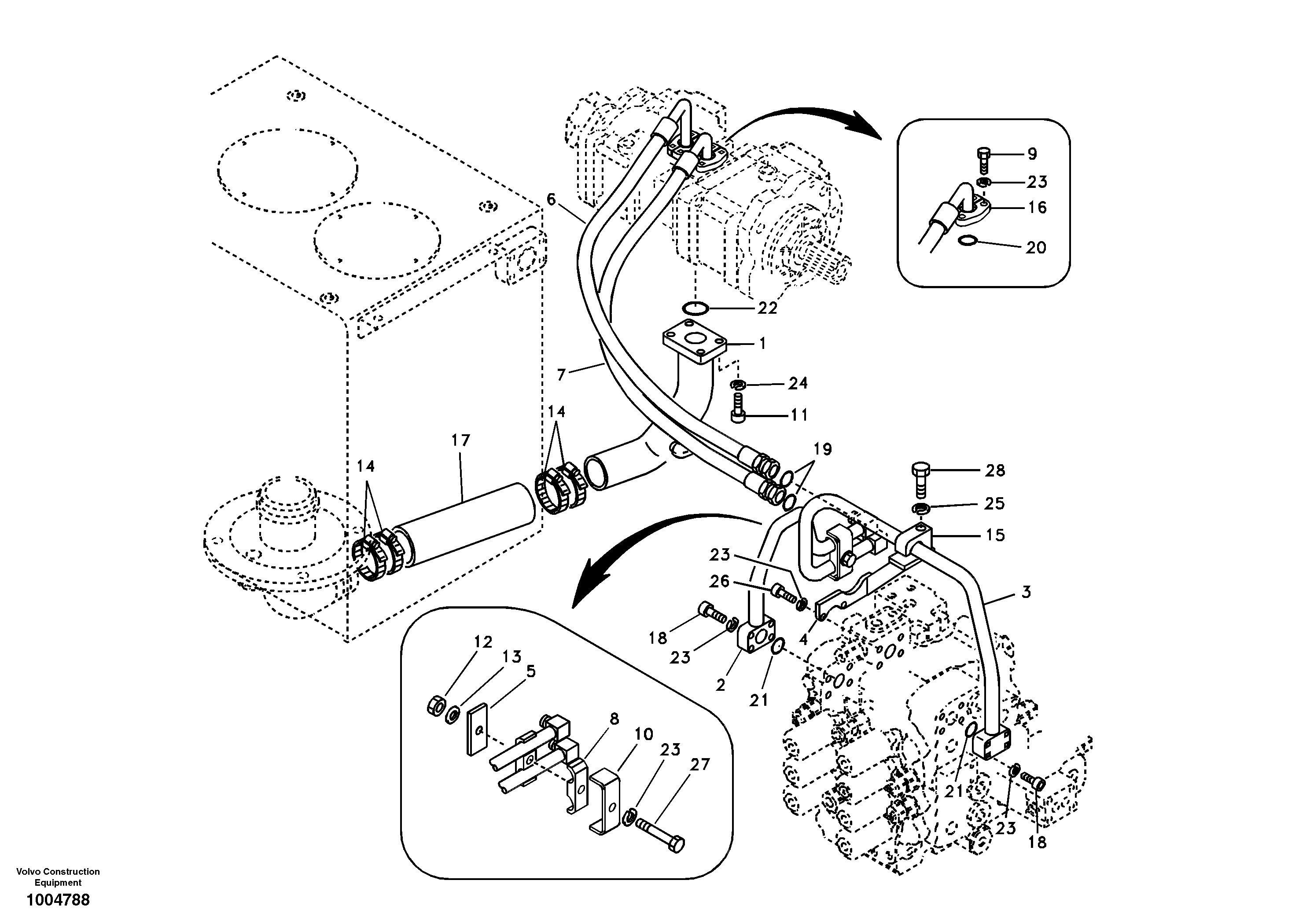 Pipe VOE14517599 VOLVO