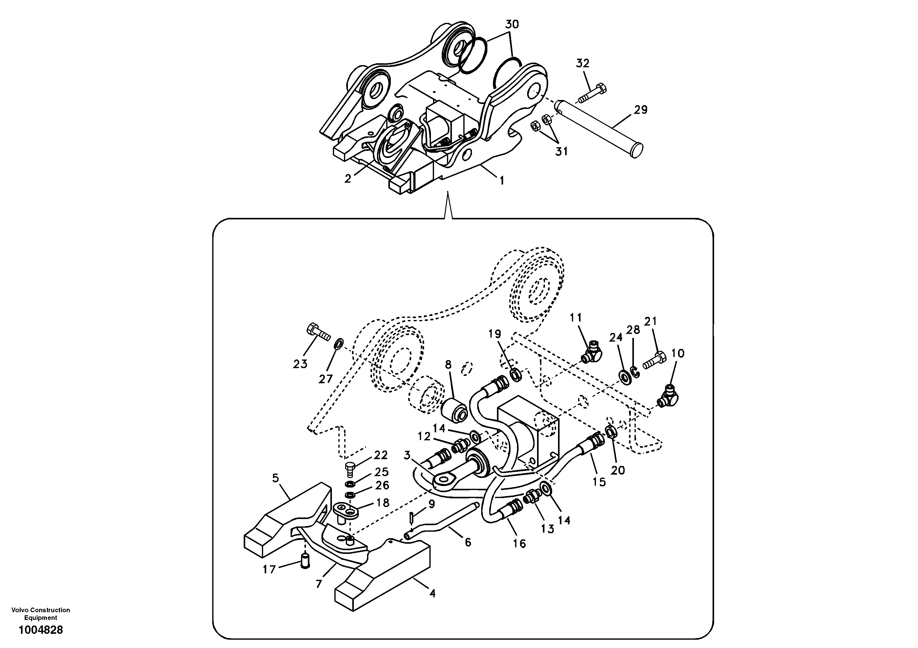 Ring pin SA1171-75271 VOLVO