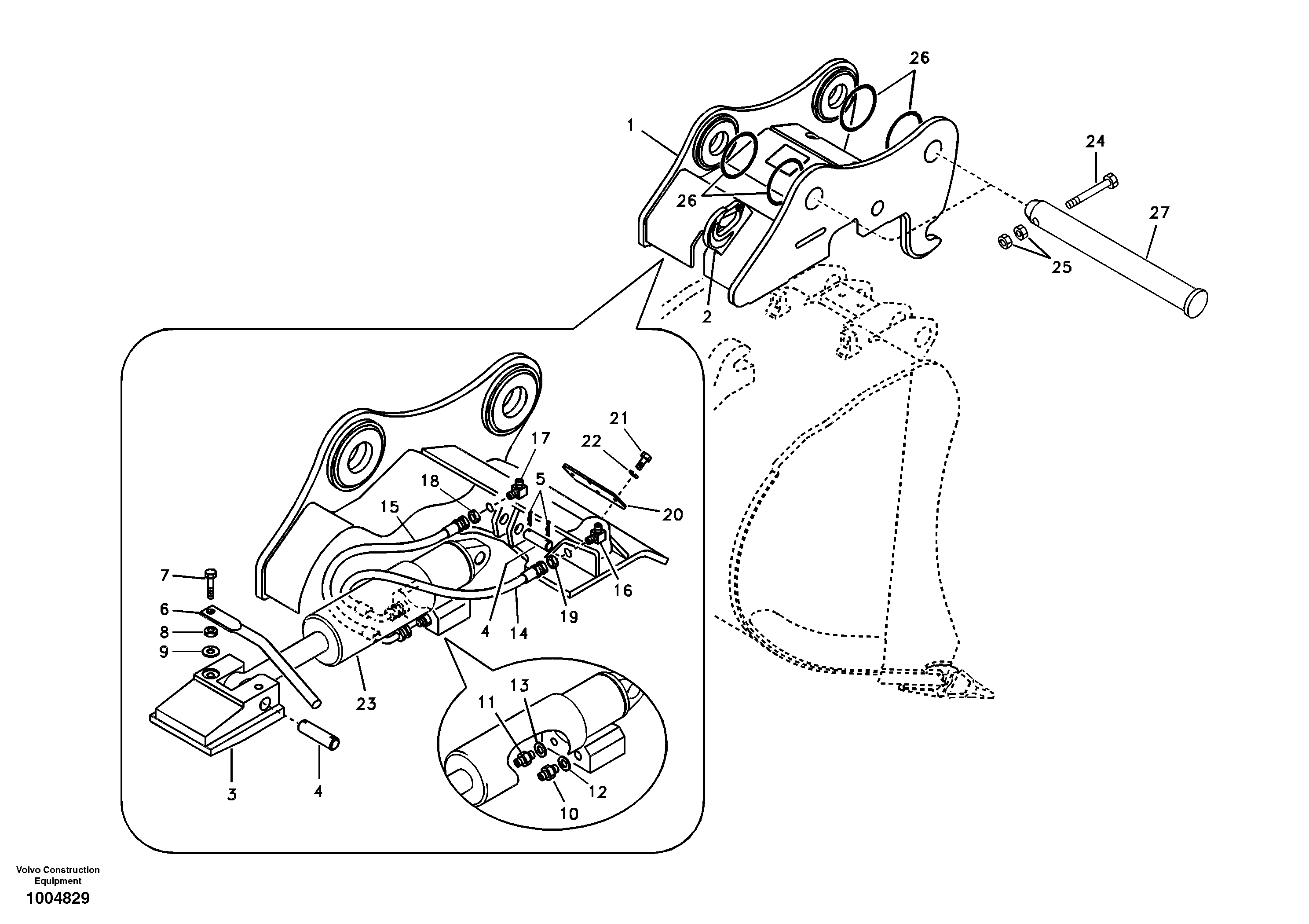 Press.limiting valve VOE14529591 VOLVO