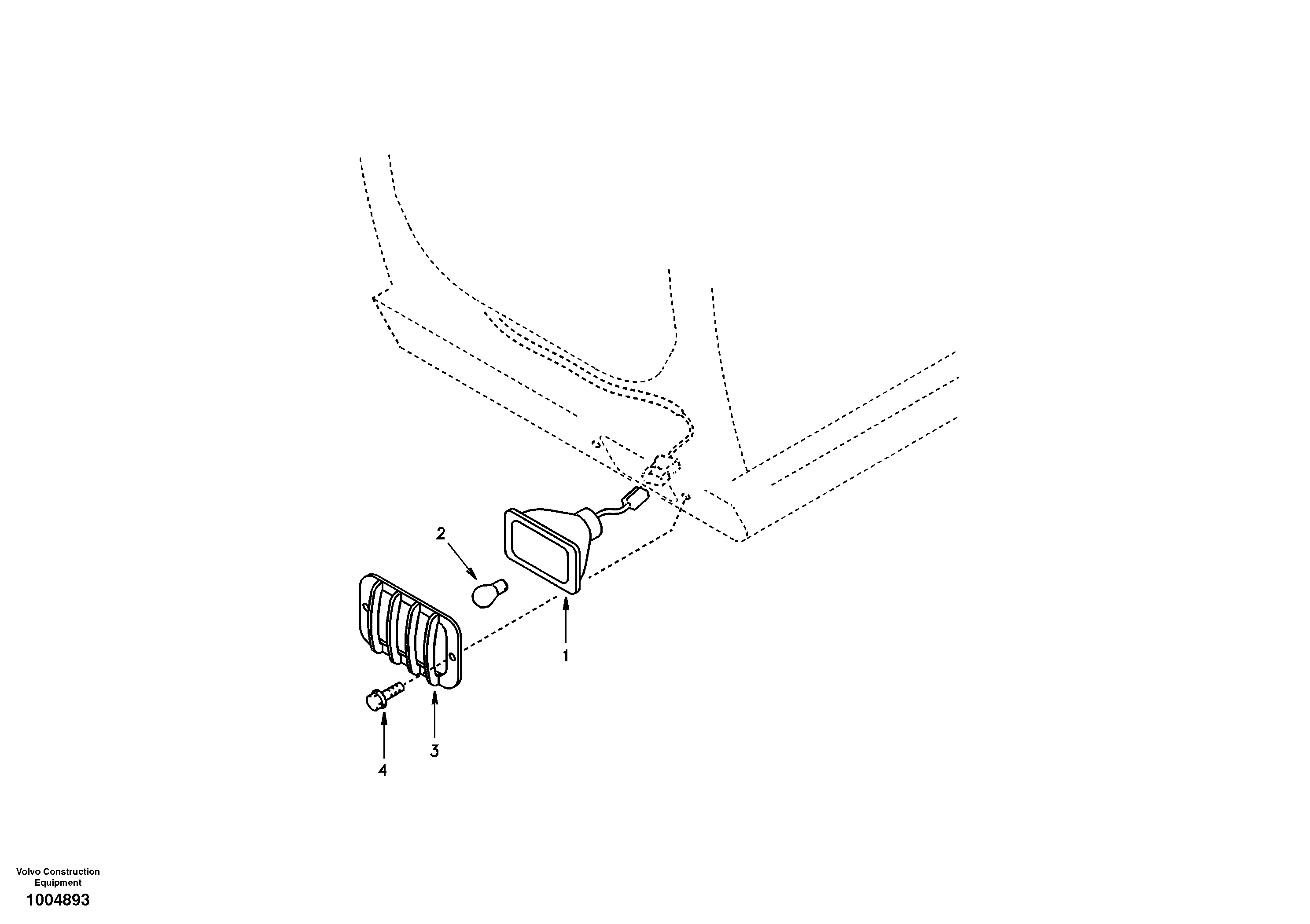 Alternator Bracket SA1122-04610 VOLVO