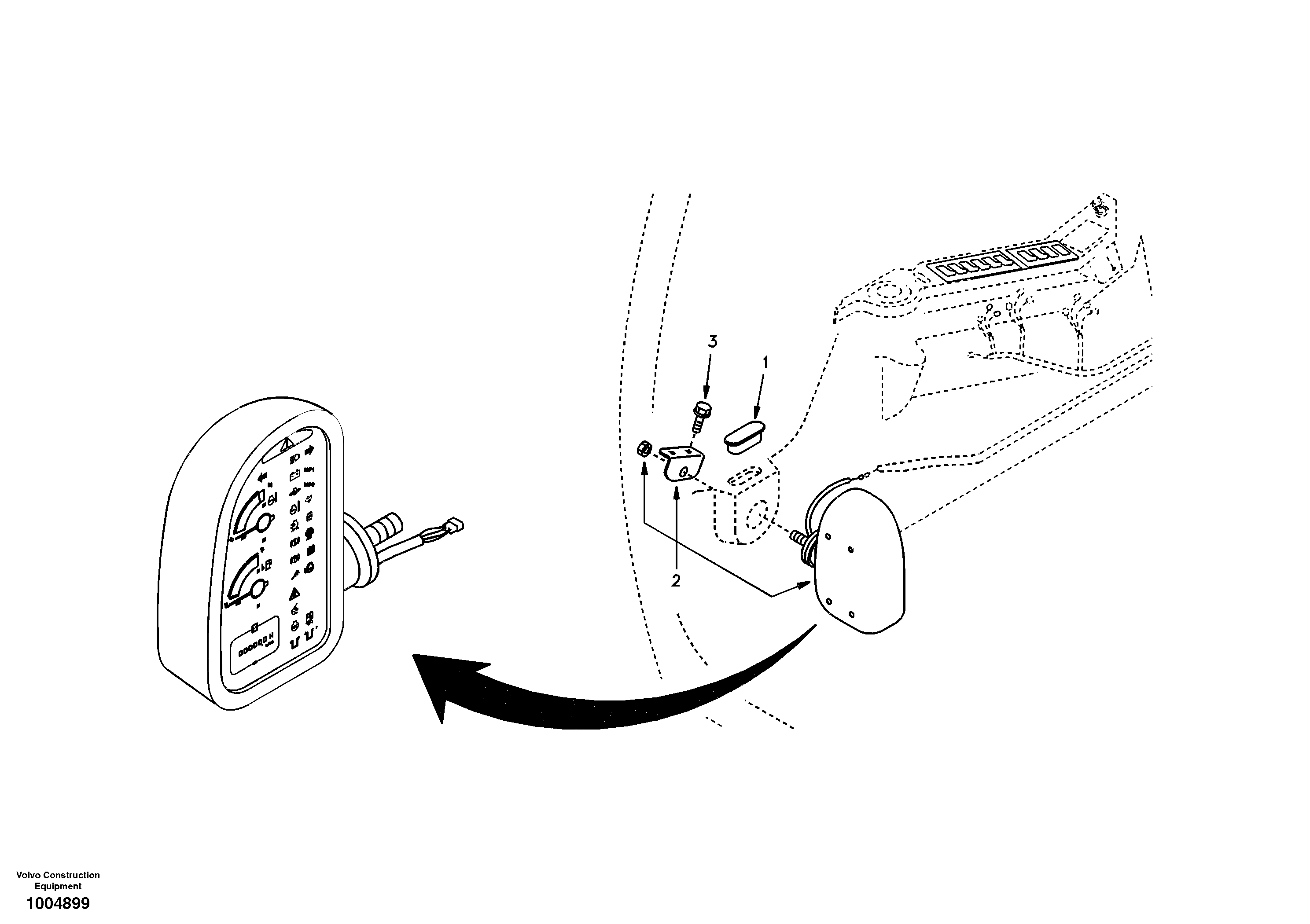 Microswitch VOE14529167 VOLVO
