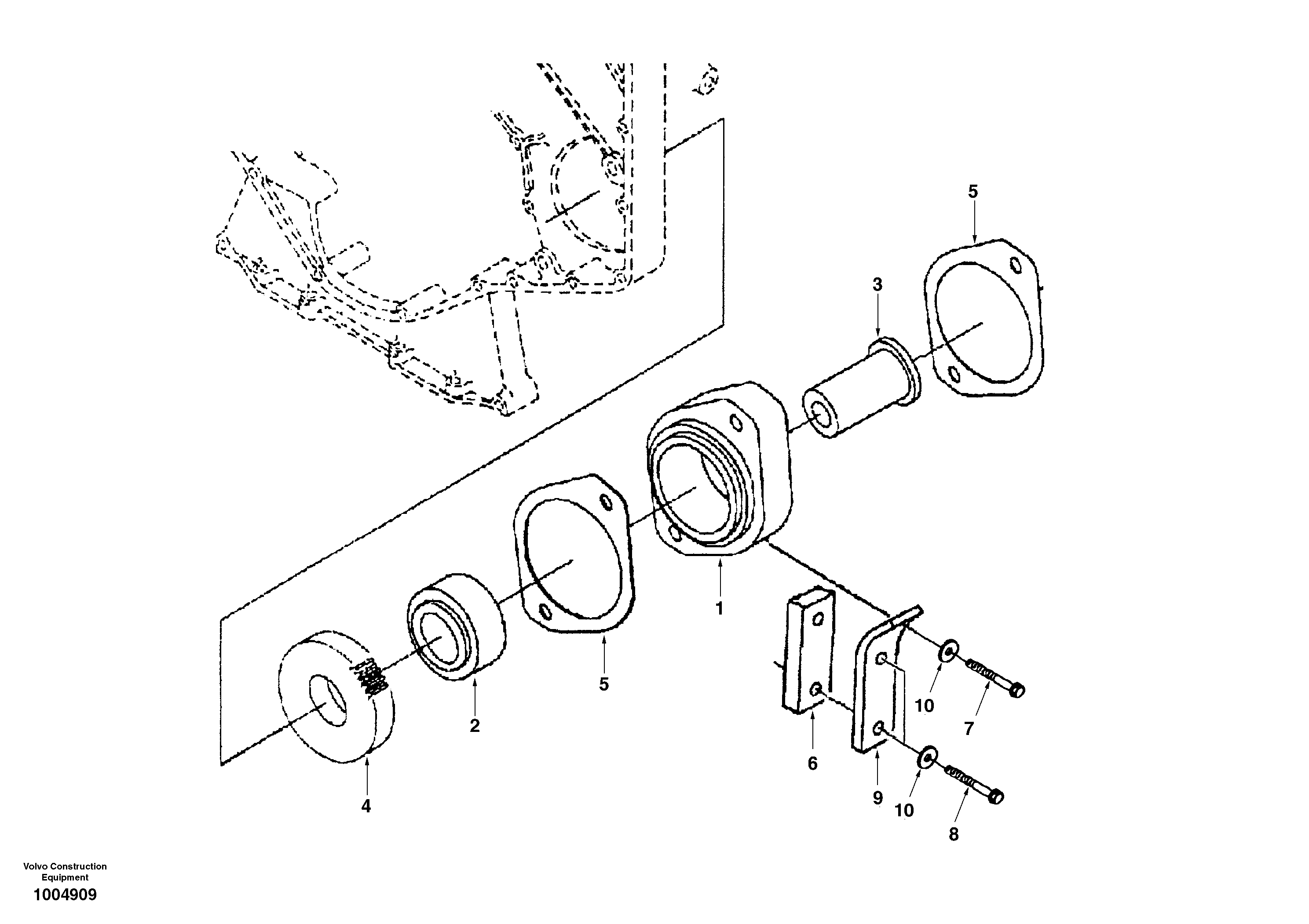 Plate SA1112-00550 VOLVO