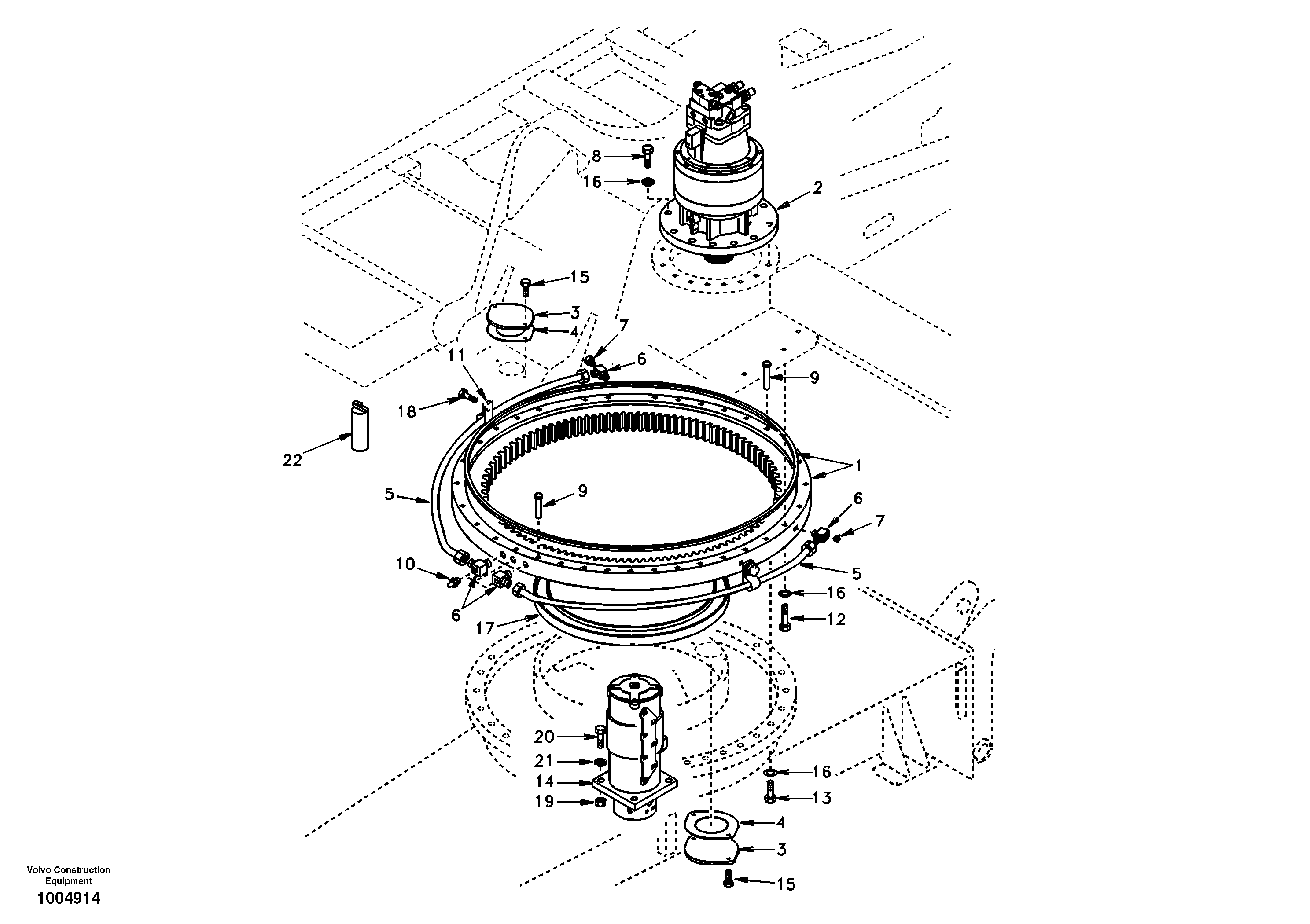 Seal SA1055-00540 VOLVO