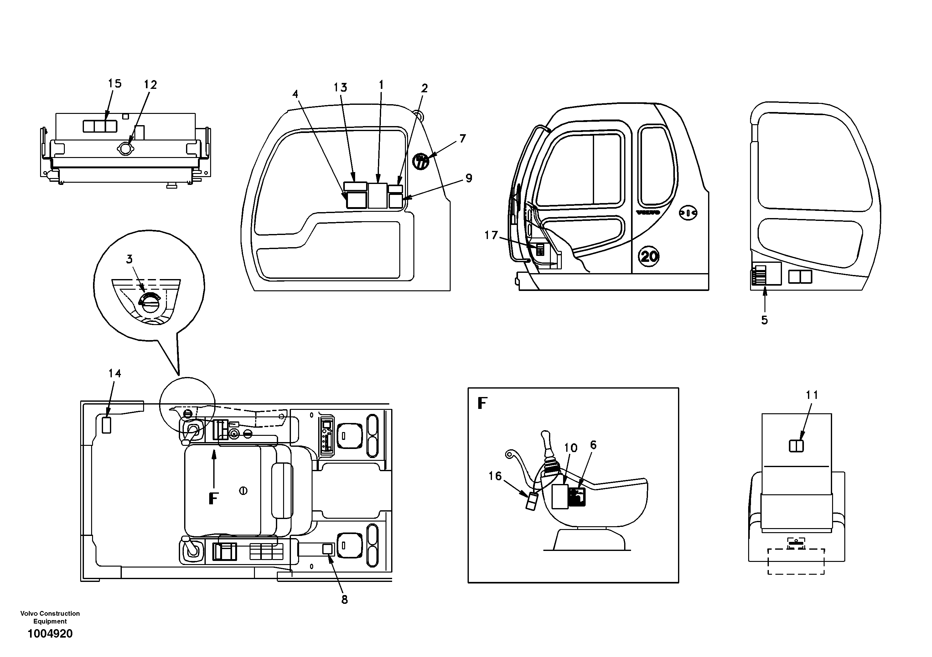 Decal SA1192-02410 VOLVO