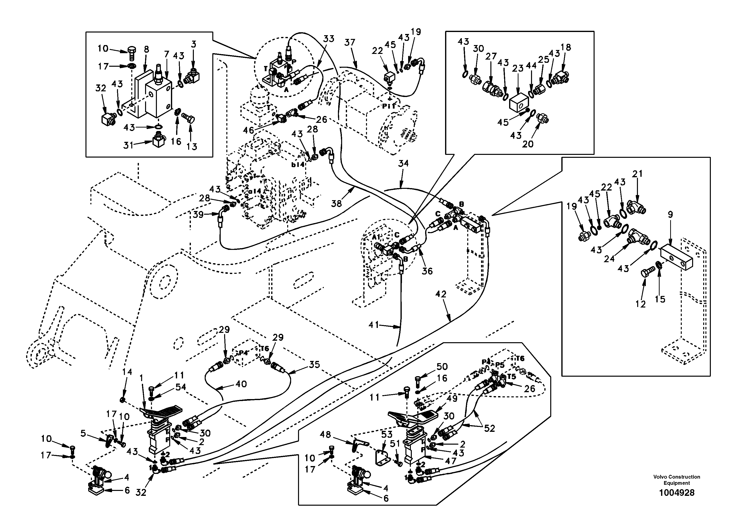 Timing gear casing SA9451-03322 VOLVO