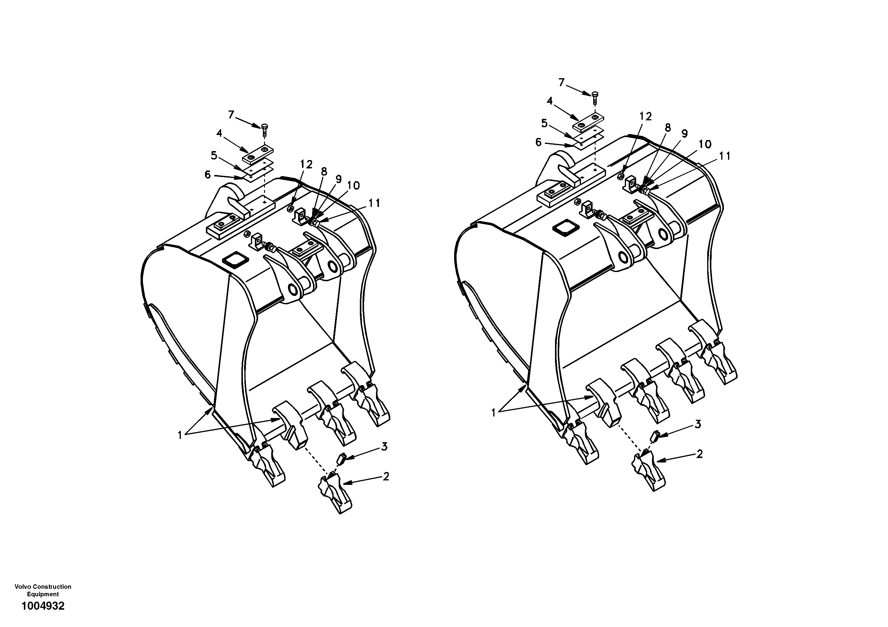 Cutting edge VOE14505138 VOLVO