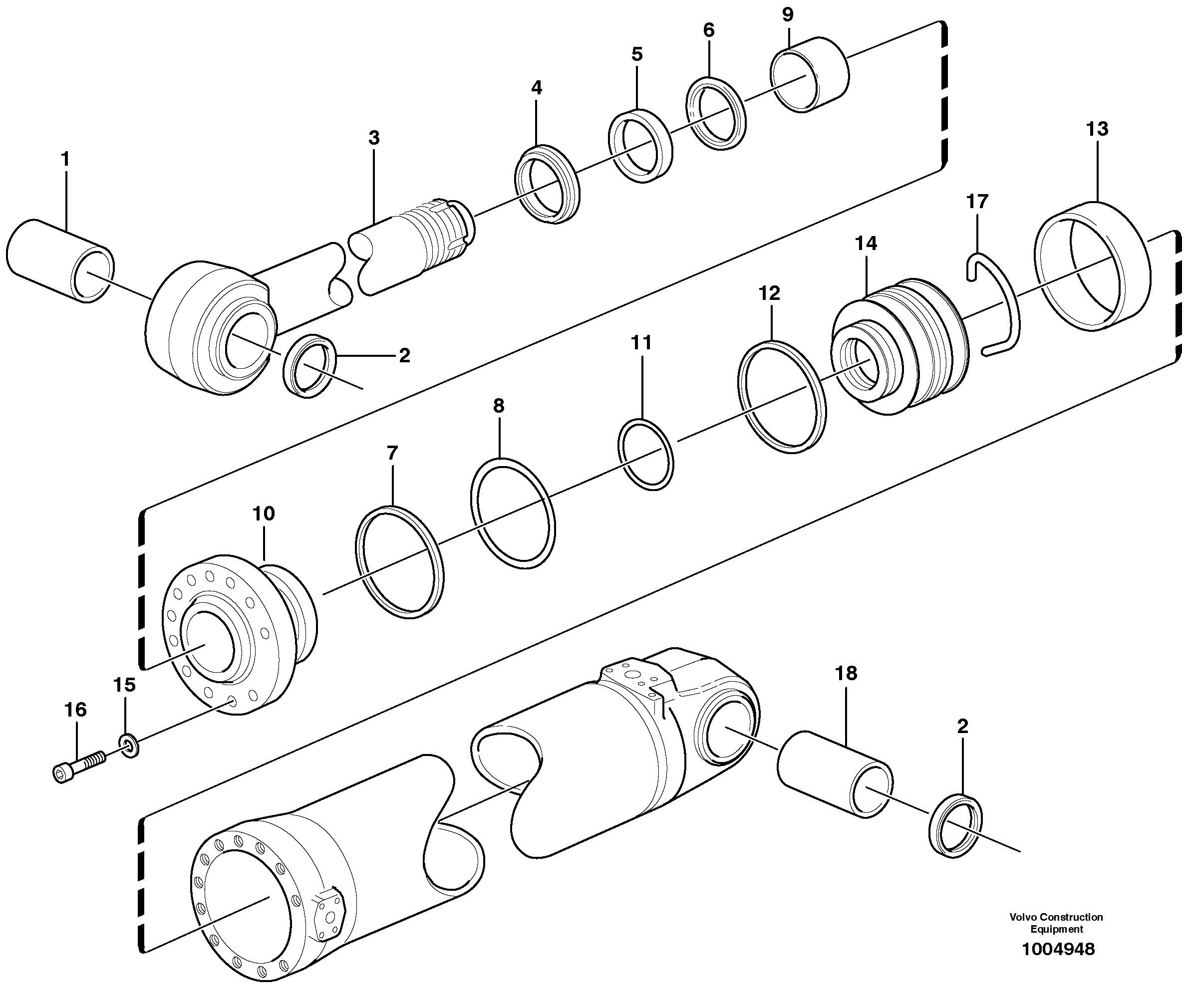 Rzeppa Joint VOE11107407 VOLVO