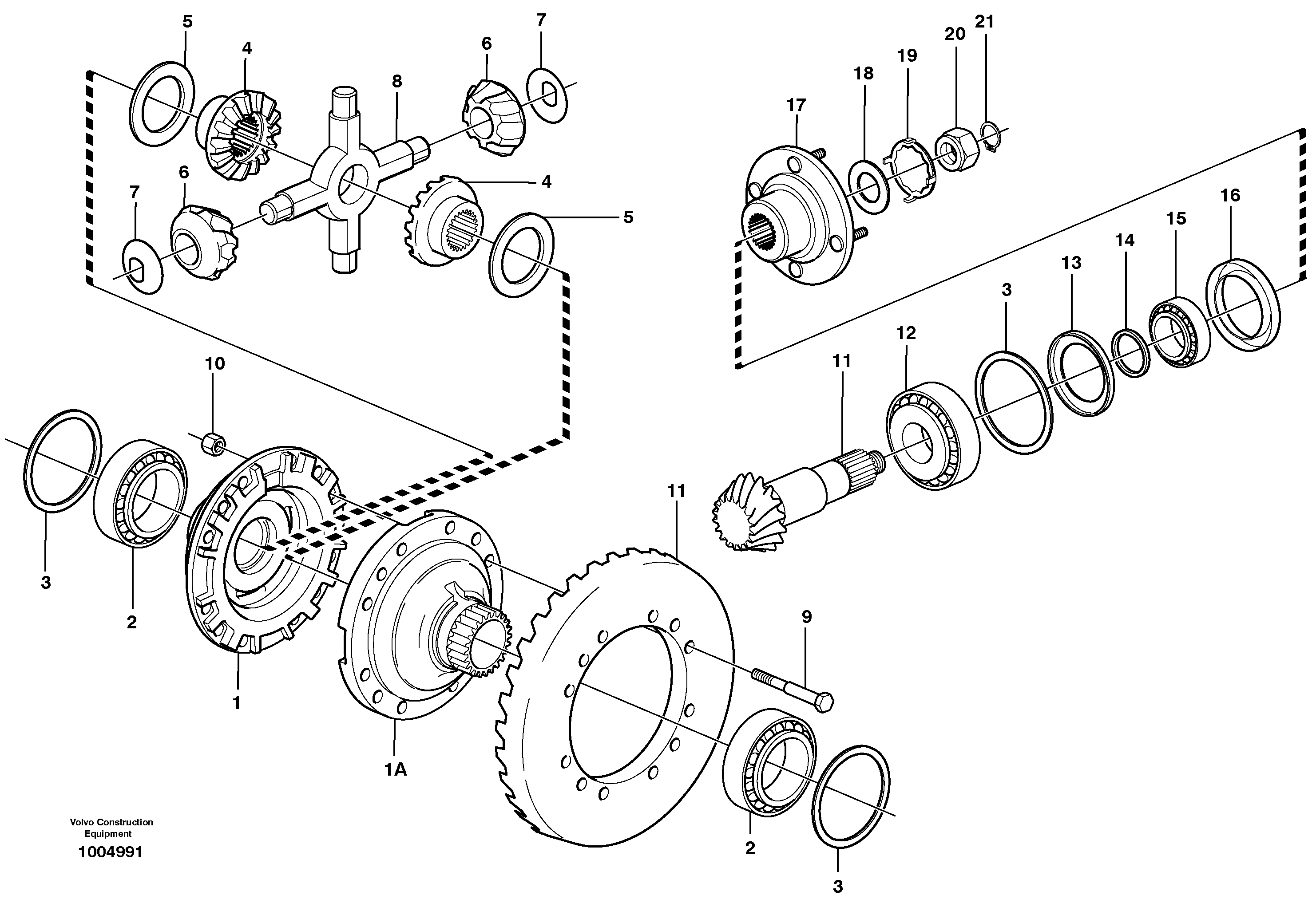 Bellcrank VOE17204359 VOLVO