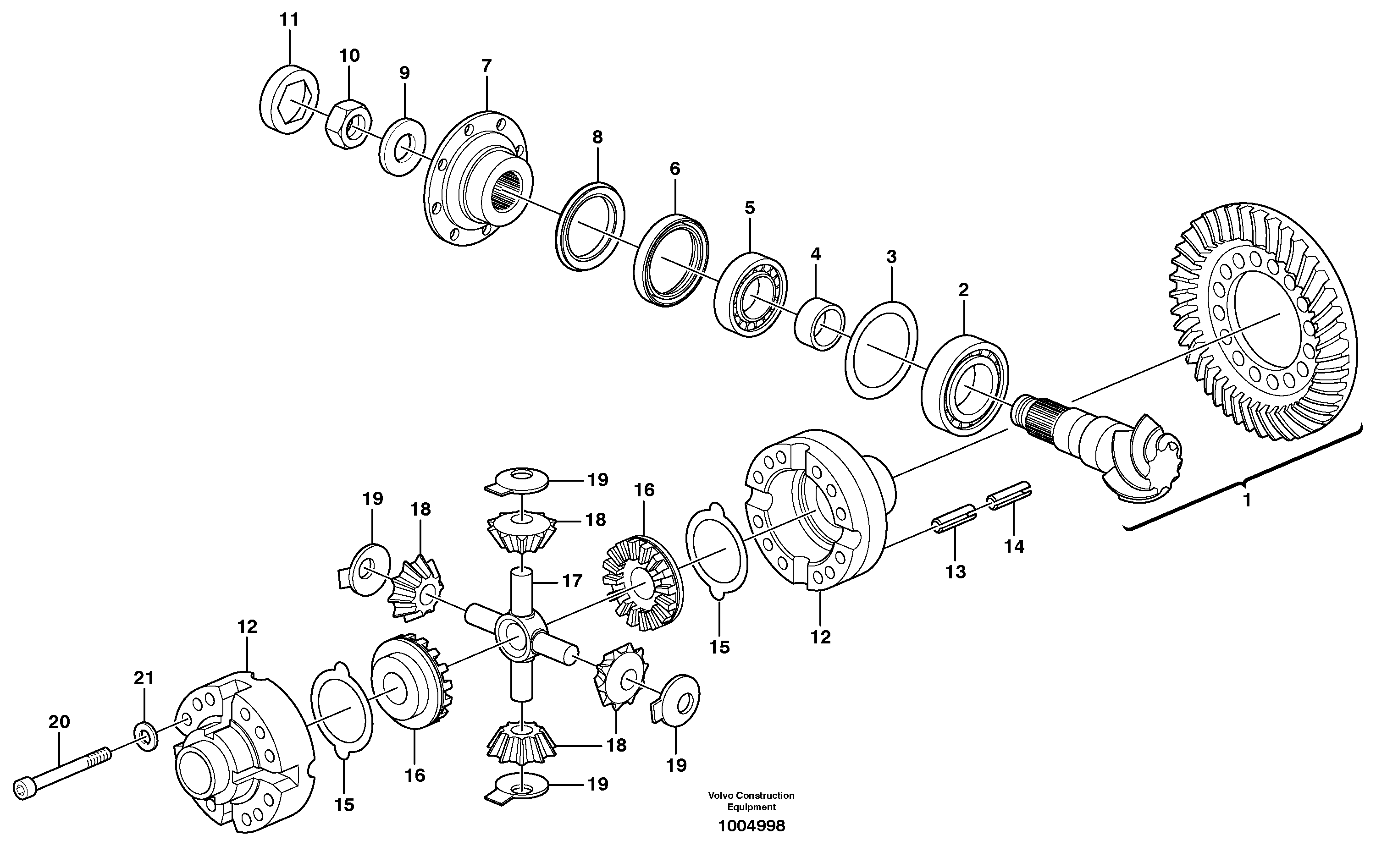 Hook VOE7011096 VOLVO