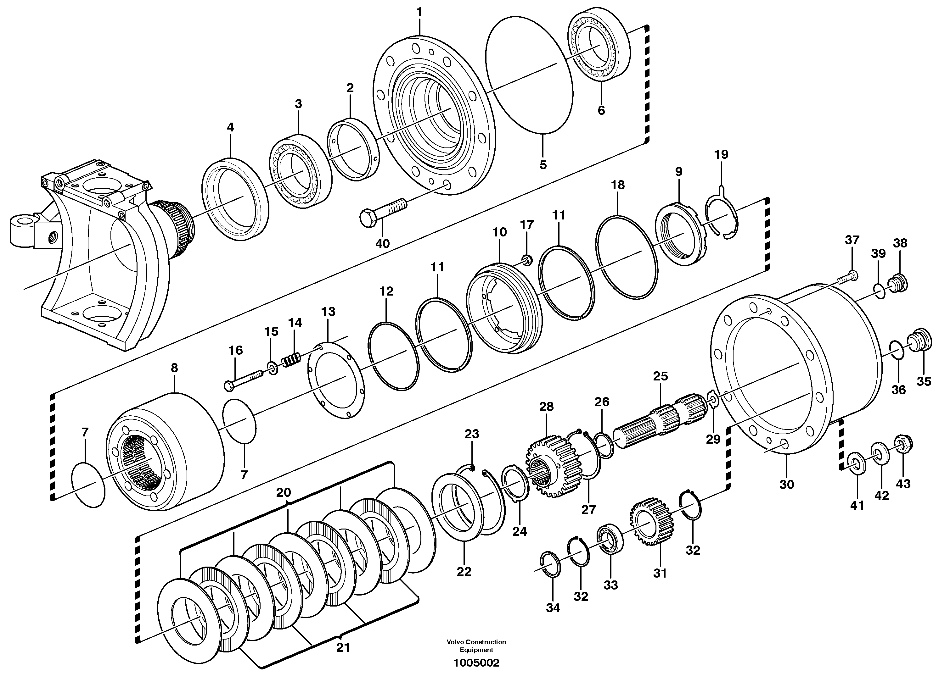 For upper engine part VOE6213184 VOLVO