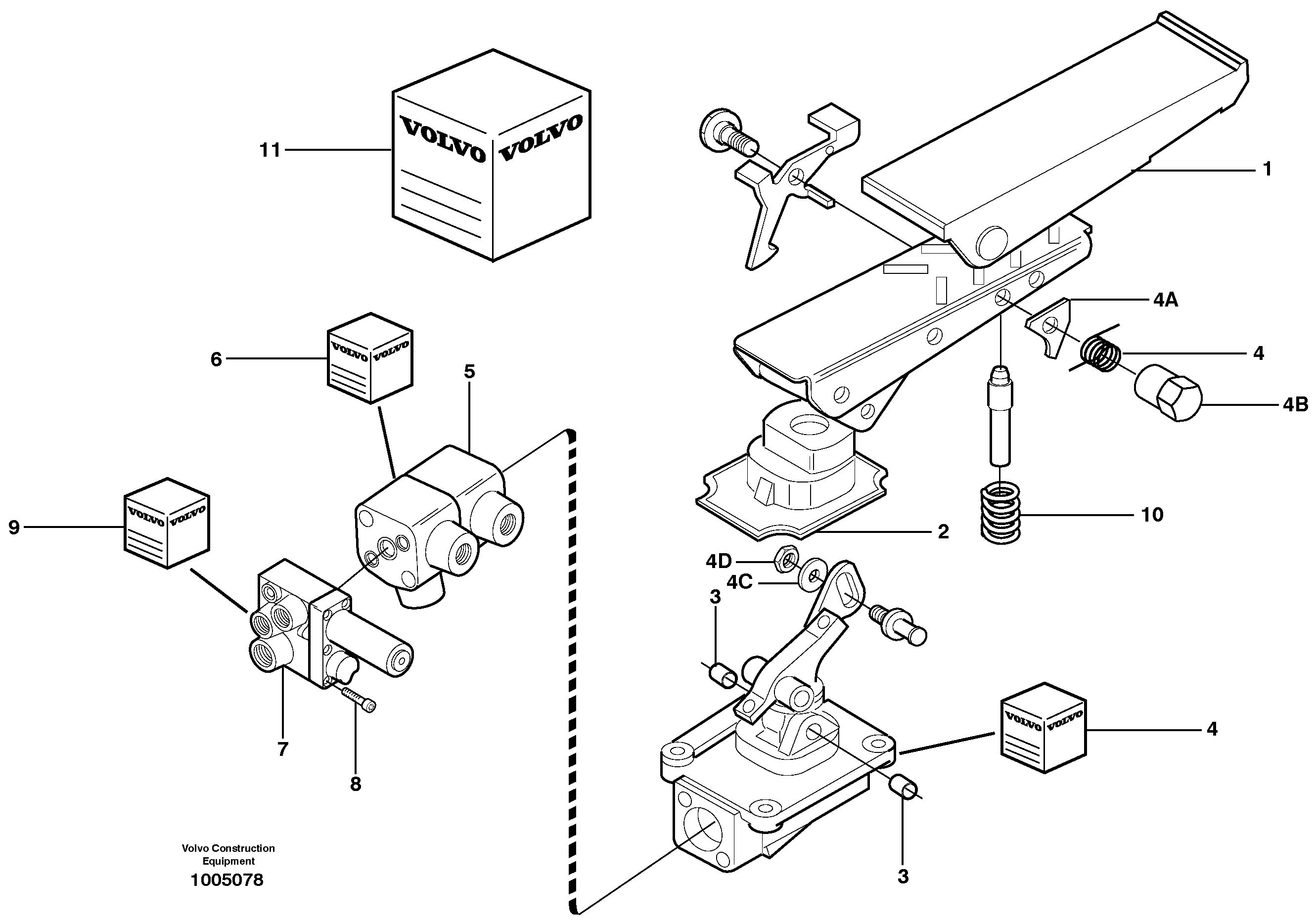 Hexagon screw RM/VOE961991 VOLVO