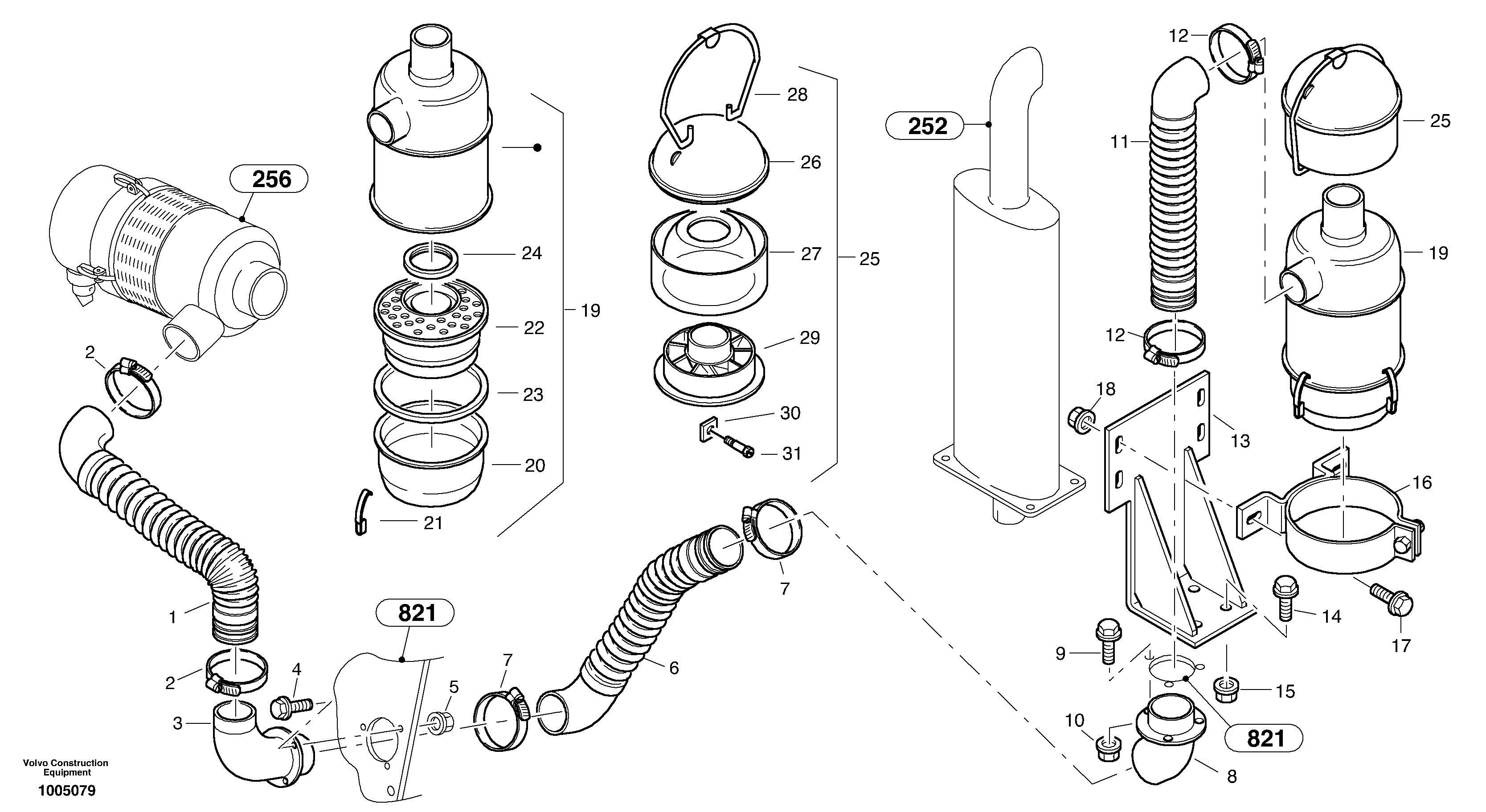 Hub reduction 1st. VOE11305629 VOLVO