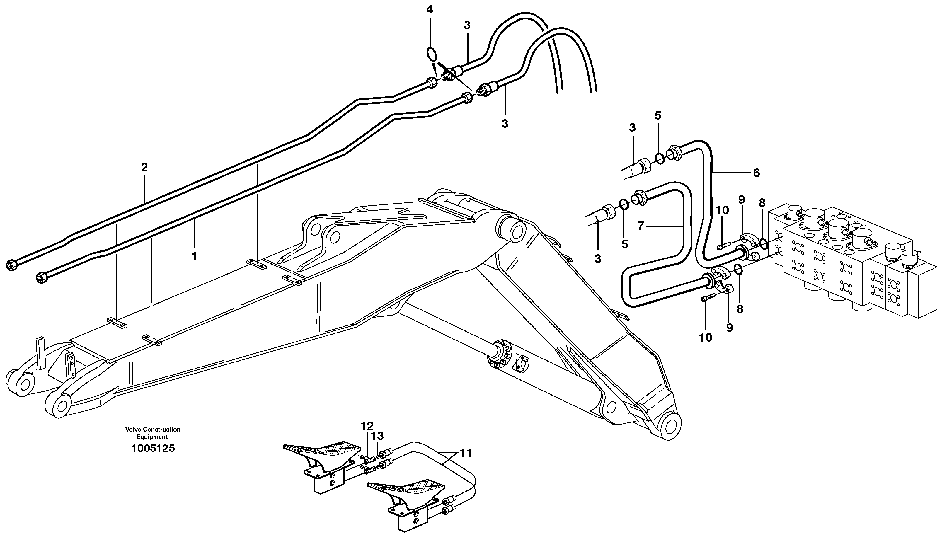Tube Assembly RM/VOE14375463 VOLVO