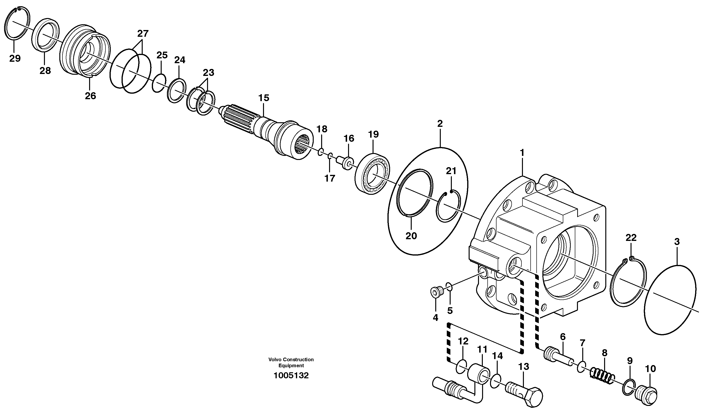 O-ring VOE6629172 VOLVO