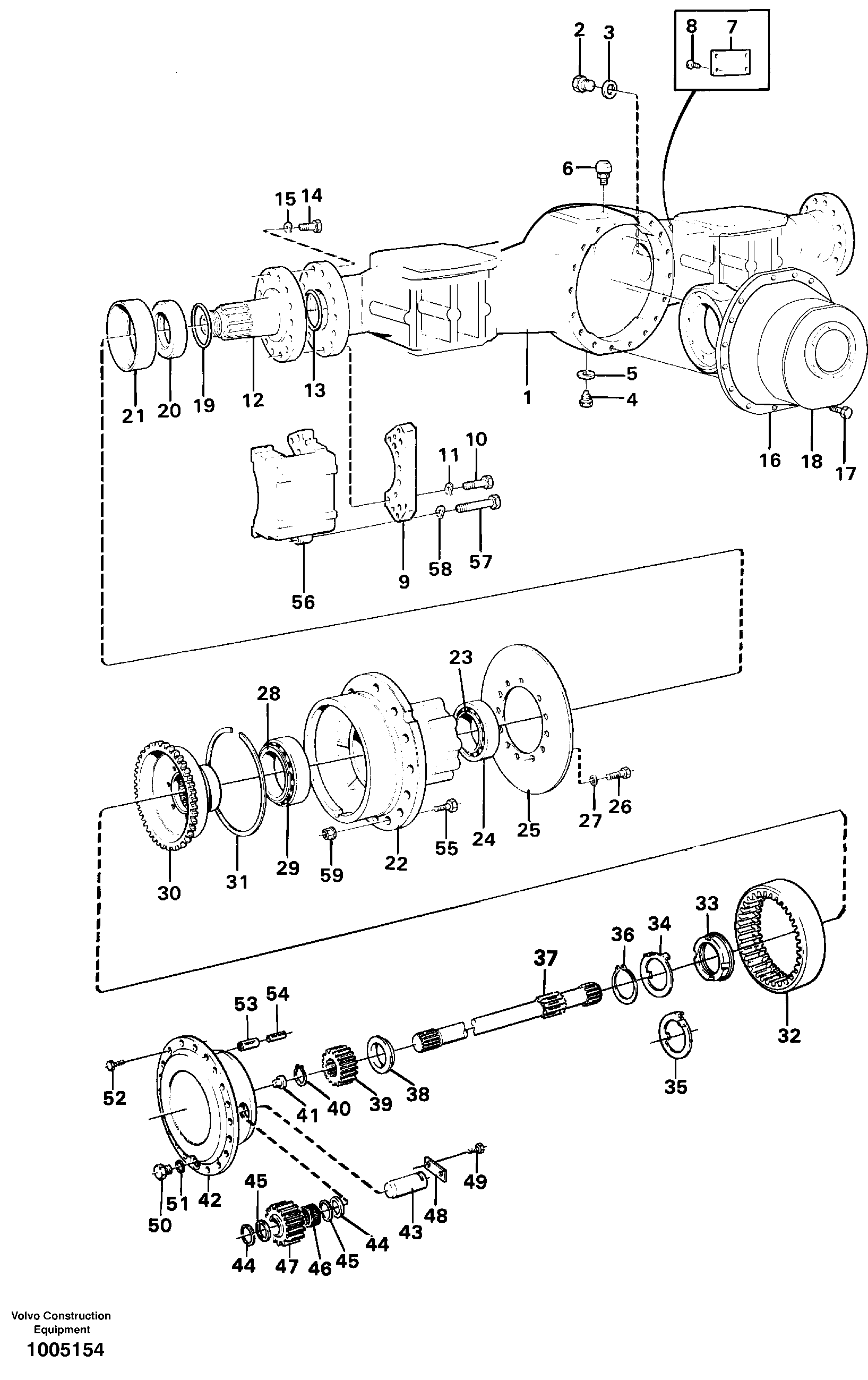 Air filter,motor VOE11102305 VOLVO